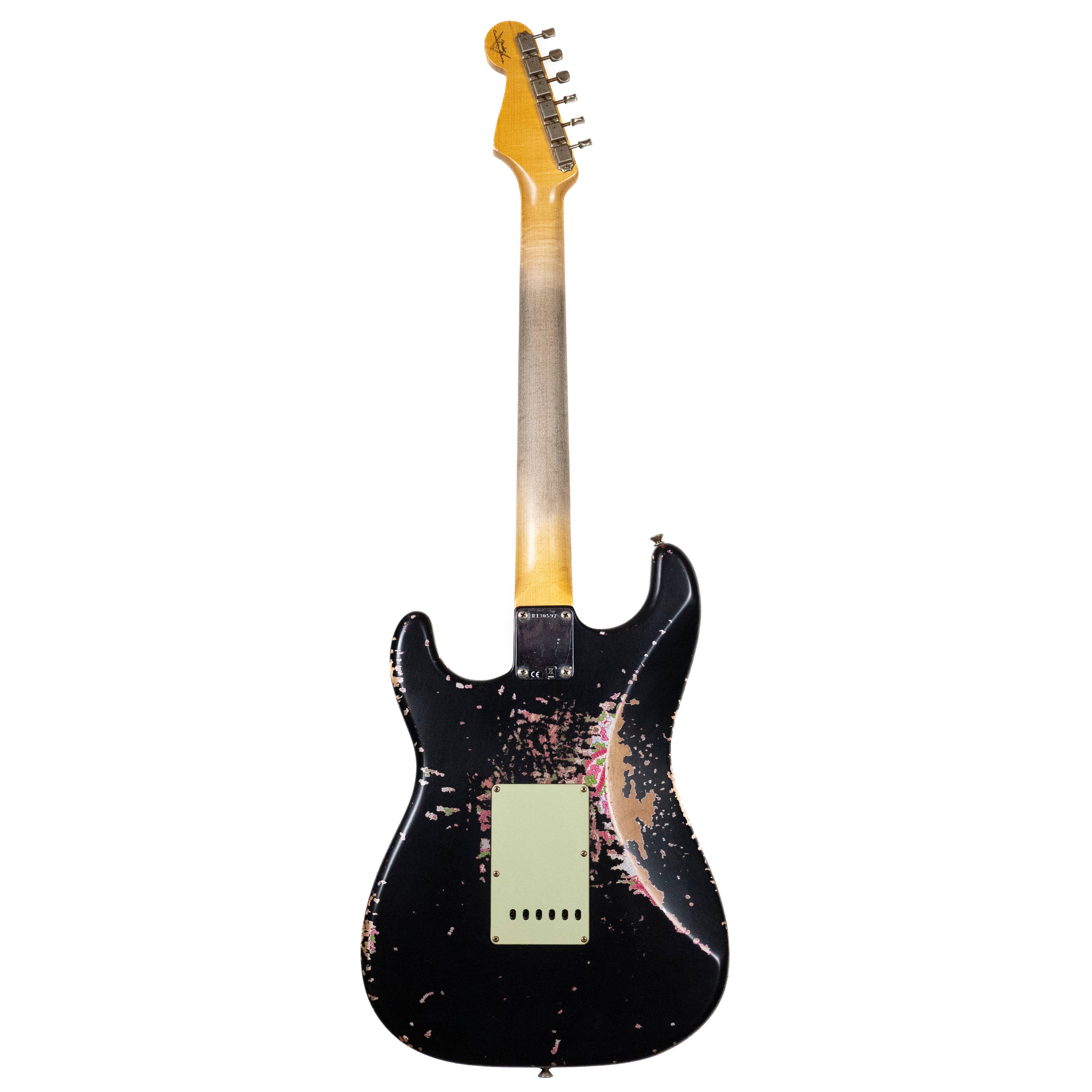Fender Custom Shop 1961 Strat Black Over Pink Paisley
