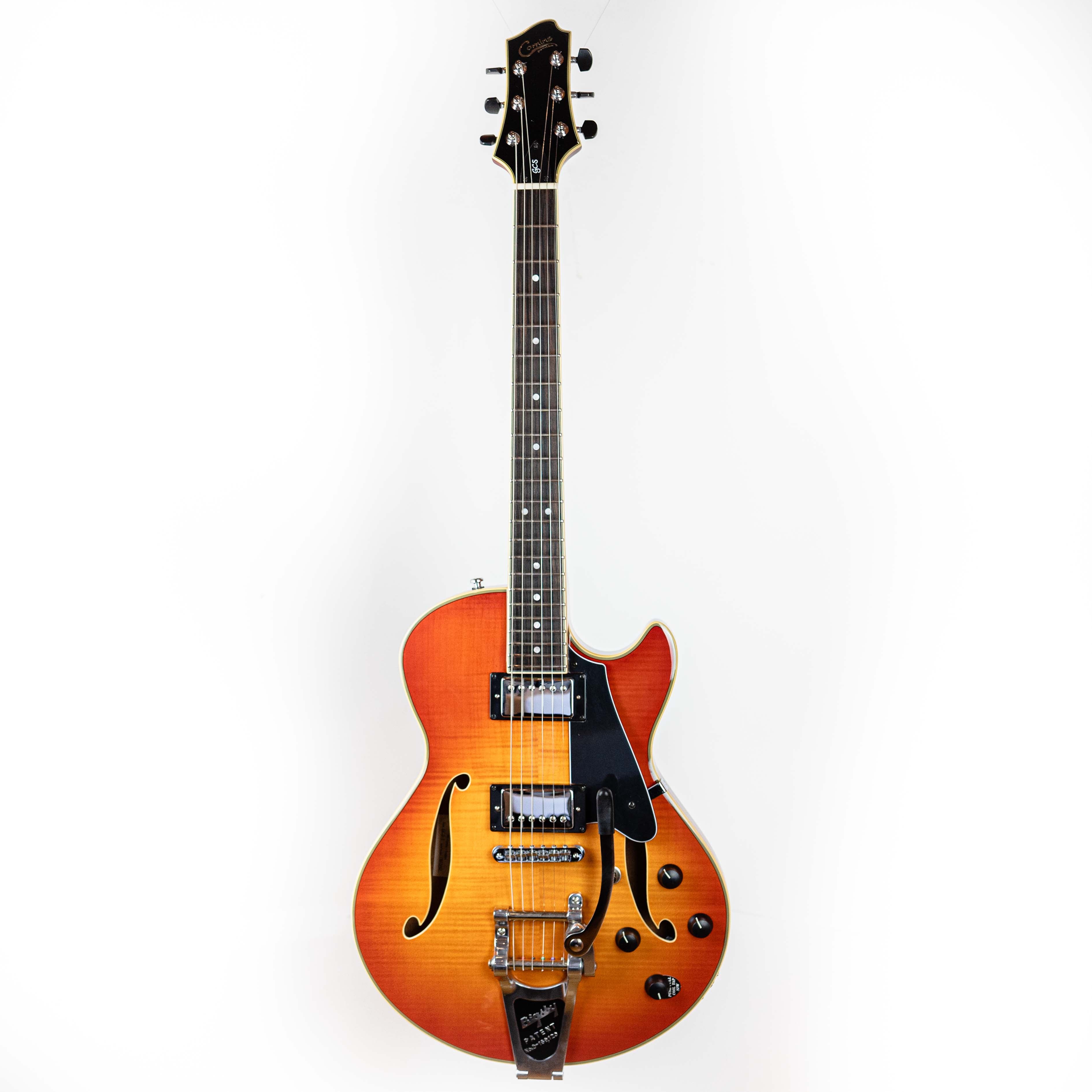 Comins GCS-1 in Violin Burst with Bigsby