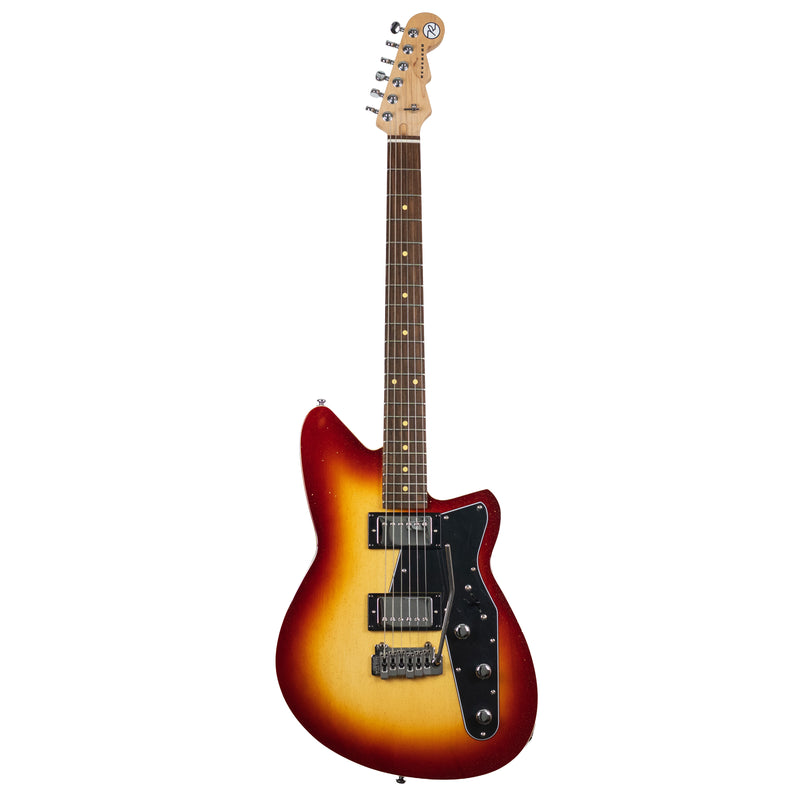 Reverend Jetstream HB, Fire Burst Sparkle with Case