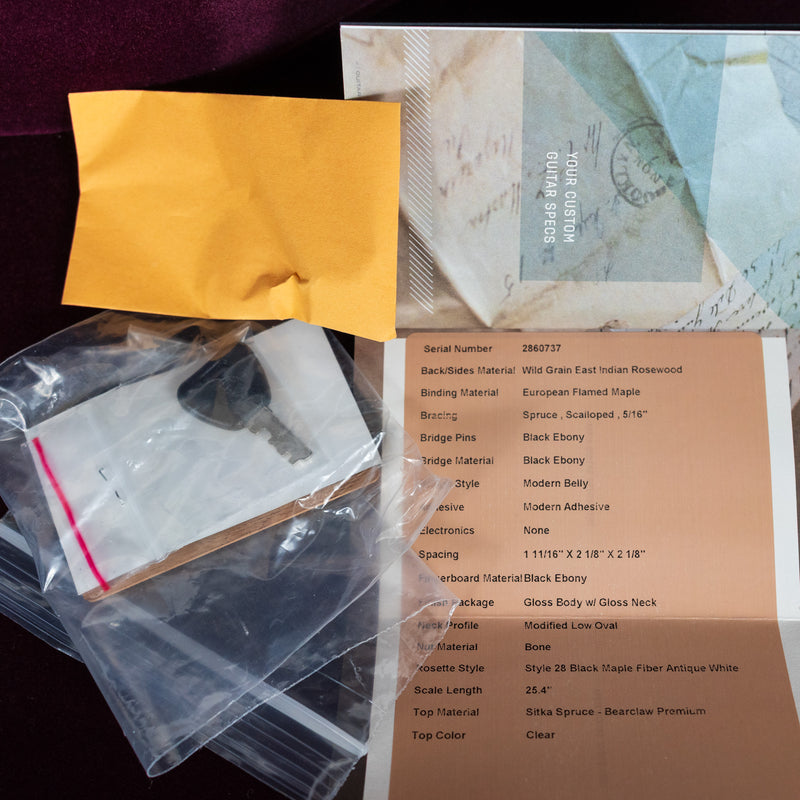 Martin Custom Shop USED 2025 'Zeke' D-14F, Wild Grain Rosewood, Bearclaw Sitka