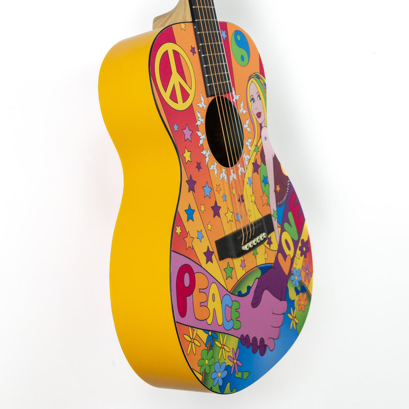 Martin 2007 000X Hippie Ltd Ed #117/200 serial #1265986 w/Yellow OHSC