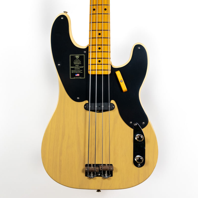 Fender 75th Anniversary American Vintage II 1951 Precision Bass, Butterscotch Blonde