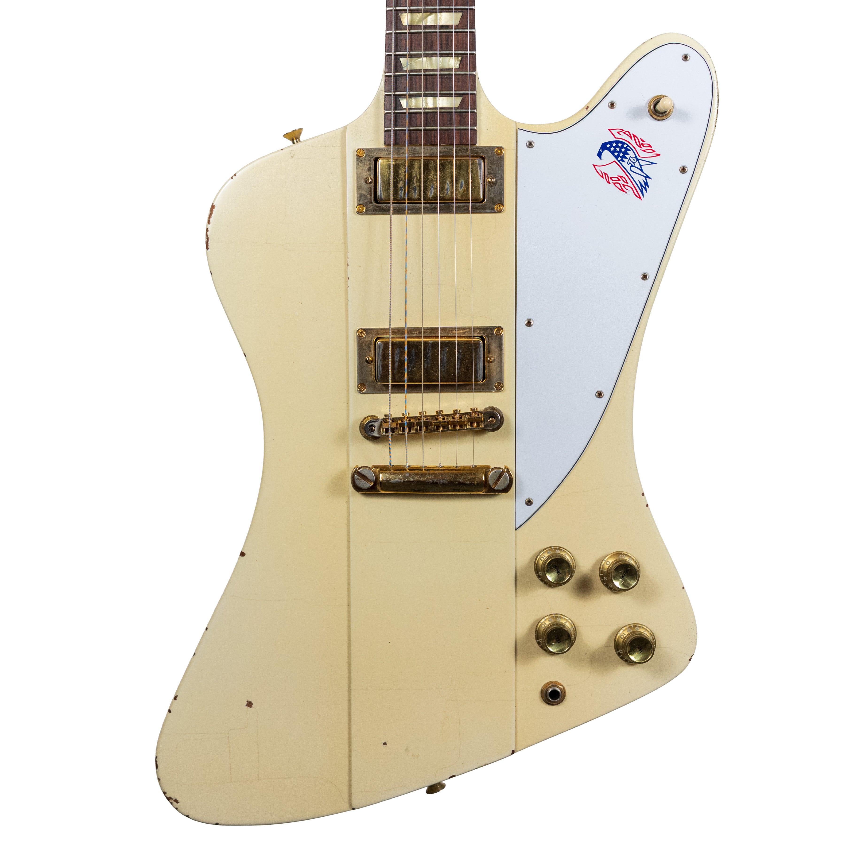 Gibson 1976 Bicentennial Firebird 76, Alpine White — Rudy's Music