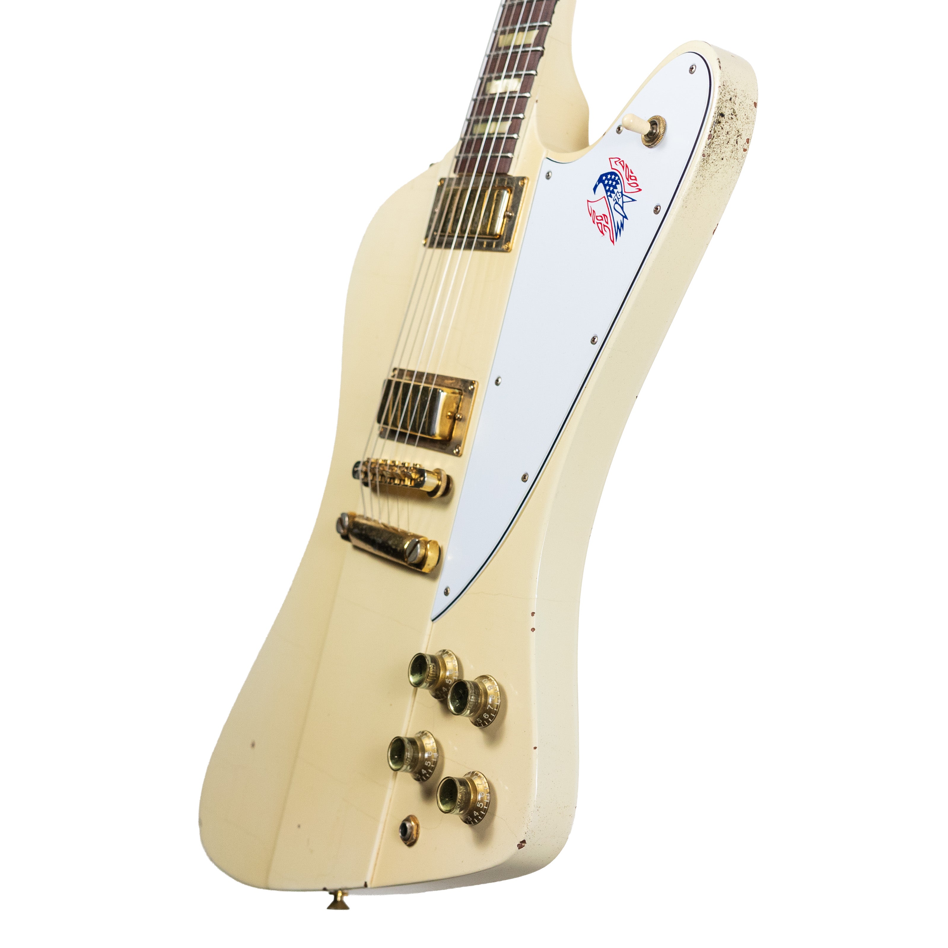 Gibson 1976 Bicentennial Firebird 76, Alpine White — Rudy's Music