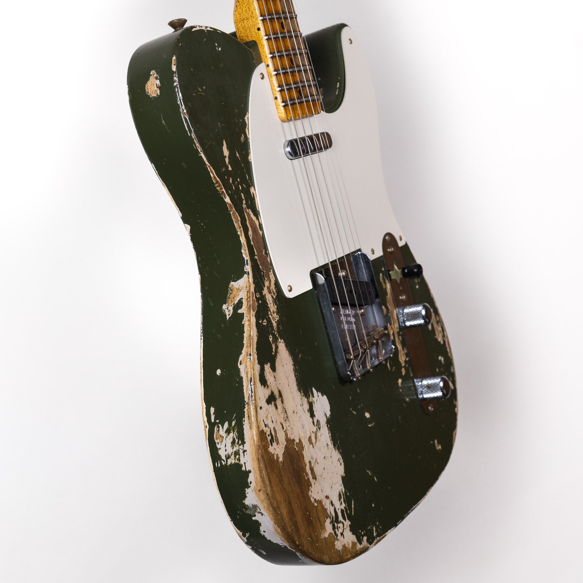 フェンダーカスタムショップ Double Esquire ジャーニーマンレリック Fender Custom Shop, Double Esquire, Super Heavy Relic, Olive Green
