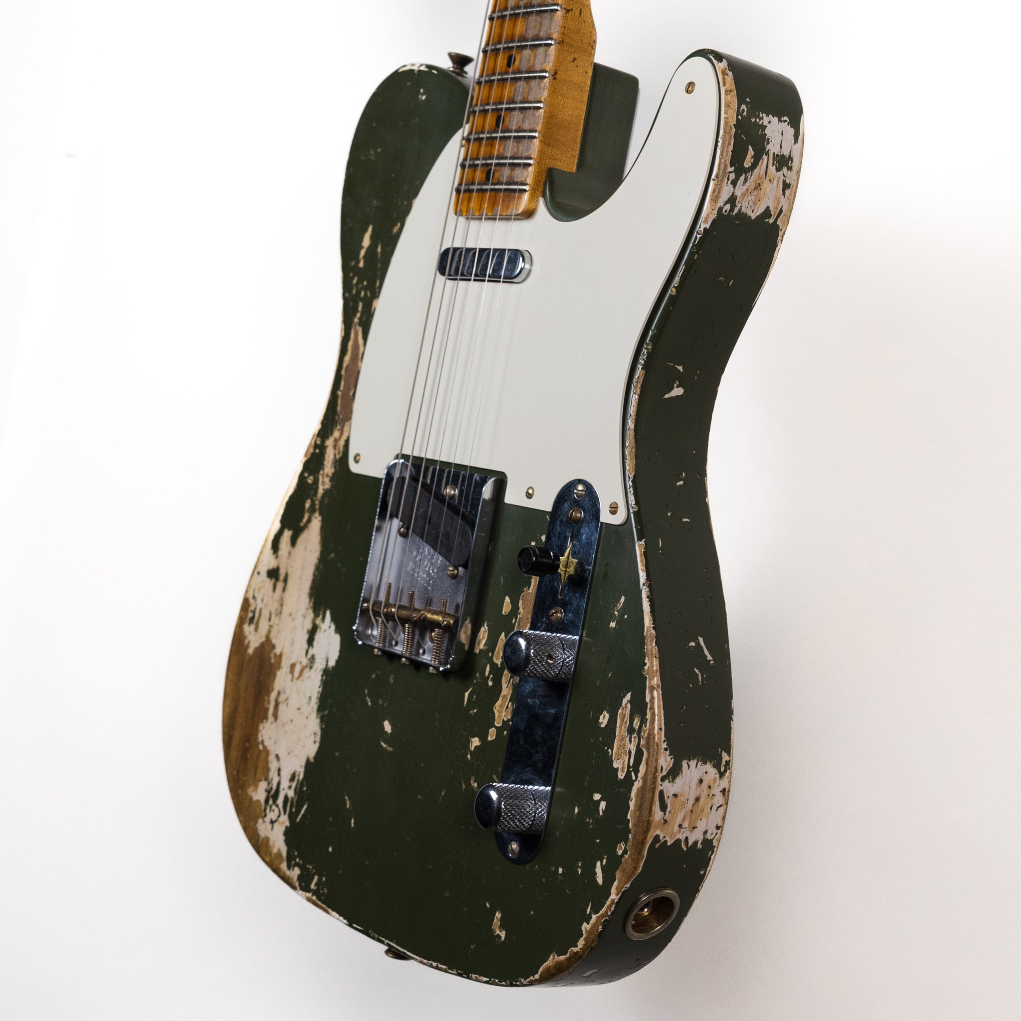 Fender Custom Shop, Double Esquire, Super Heavy Relic, Olive Green