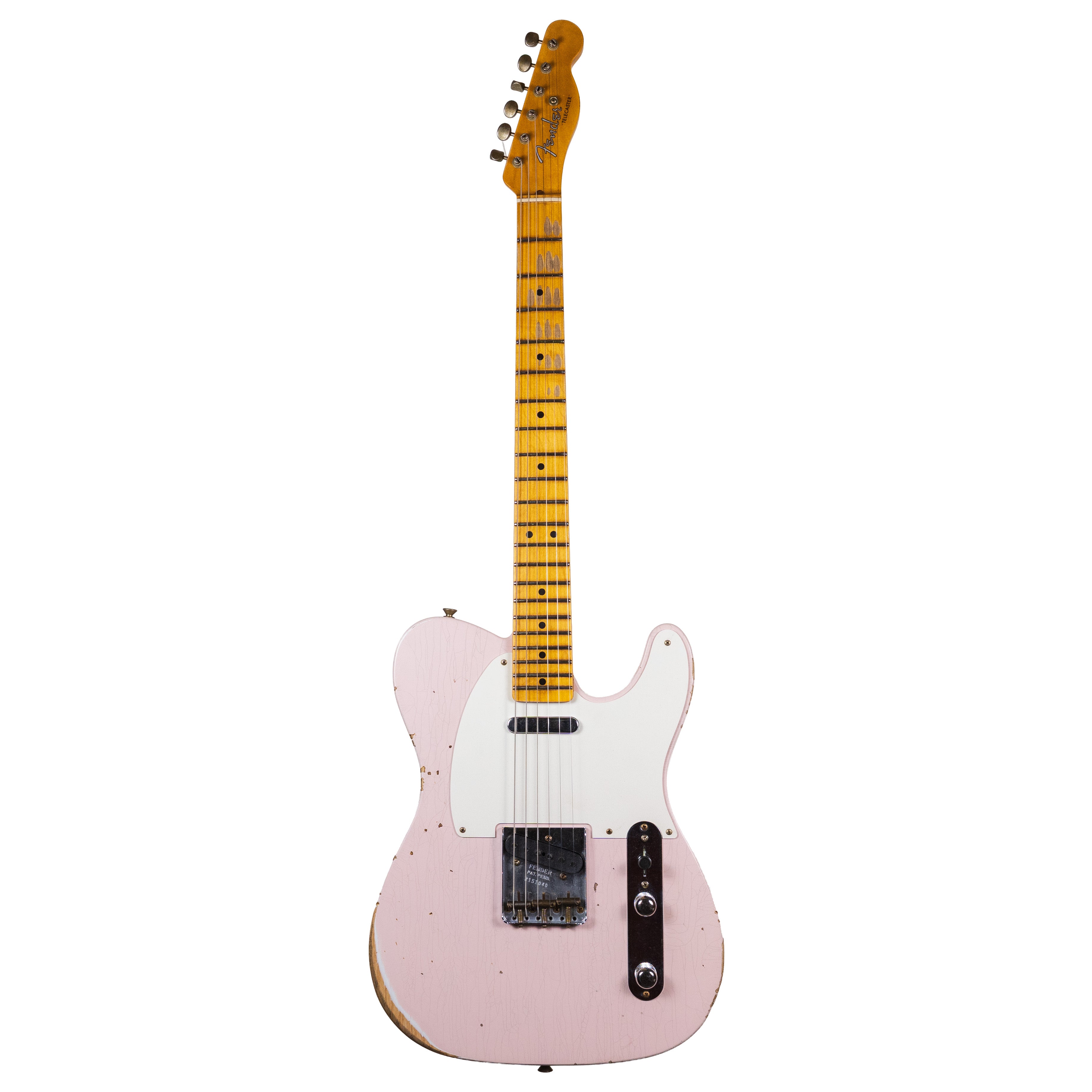 Fender Custom Shop '52 Tele, Faded Shell Pink — Rudy's Music