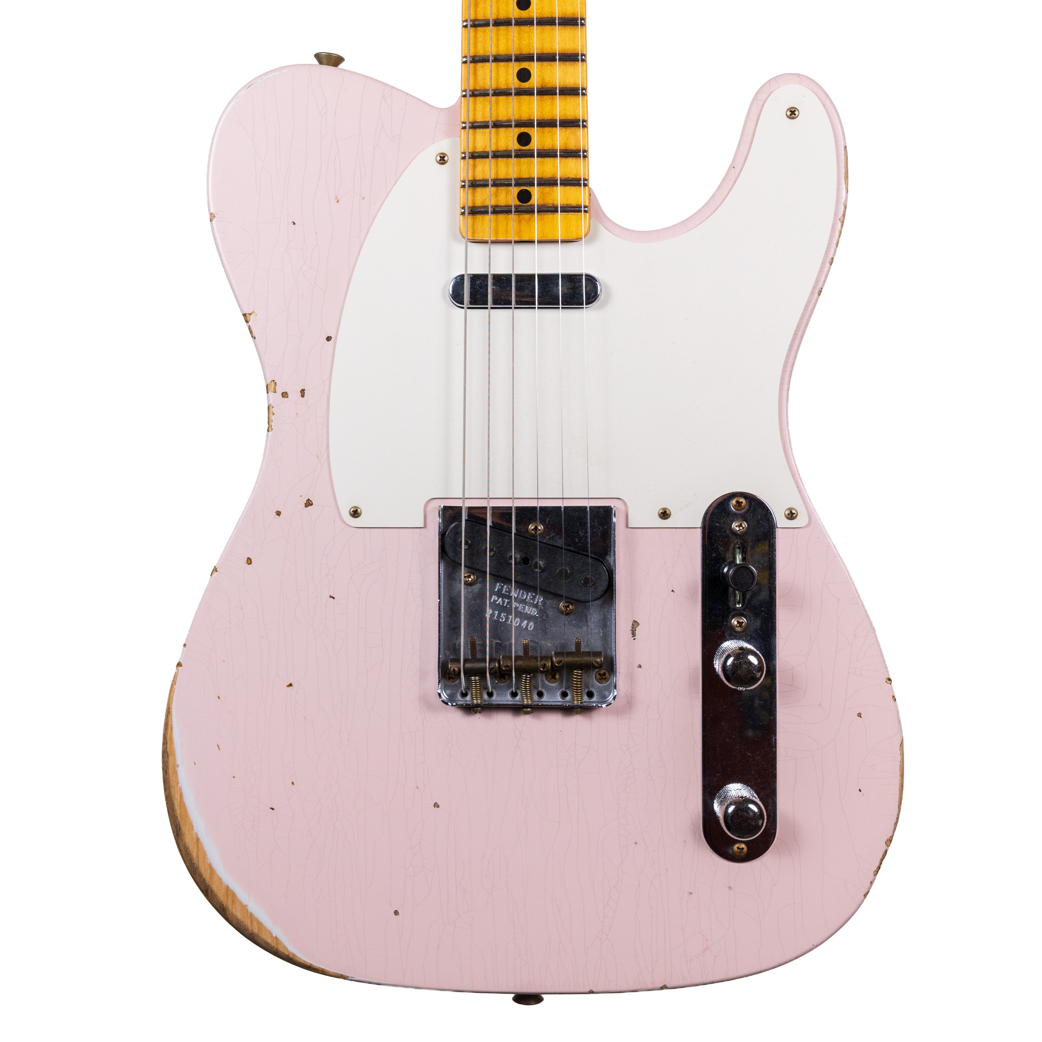 Fender Custom Shop '52 Tele, Faded Shell Pink — Rudy's Music