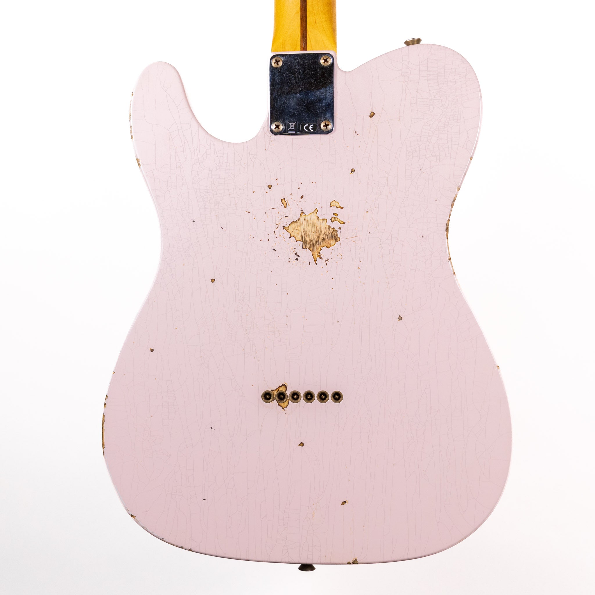 Fender Custom Shop '52 Tele, Faded Shell Pink — Rudy's Music