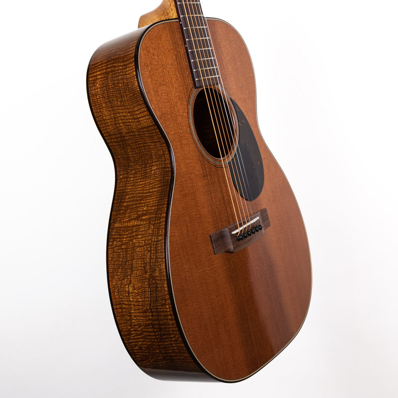Martin Custom Shop 'Zeke' Custom 00-14F, Flamed Mahogany / Sinker Redwood