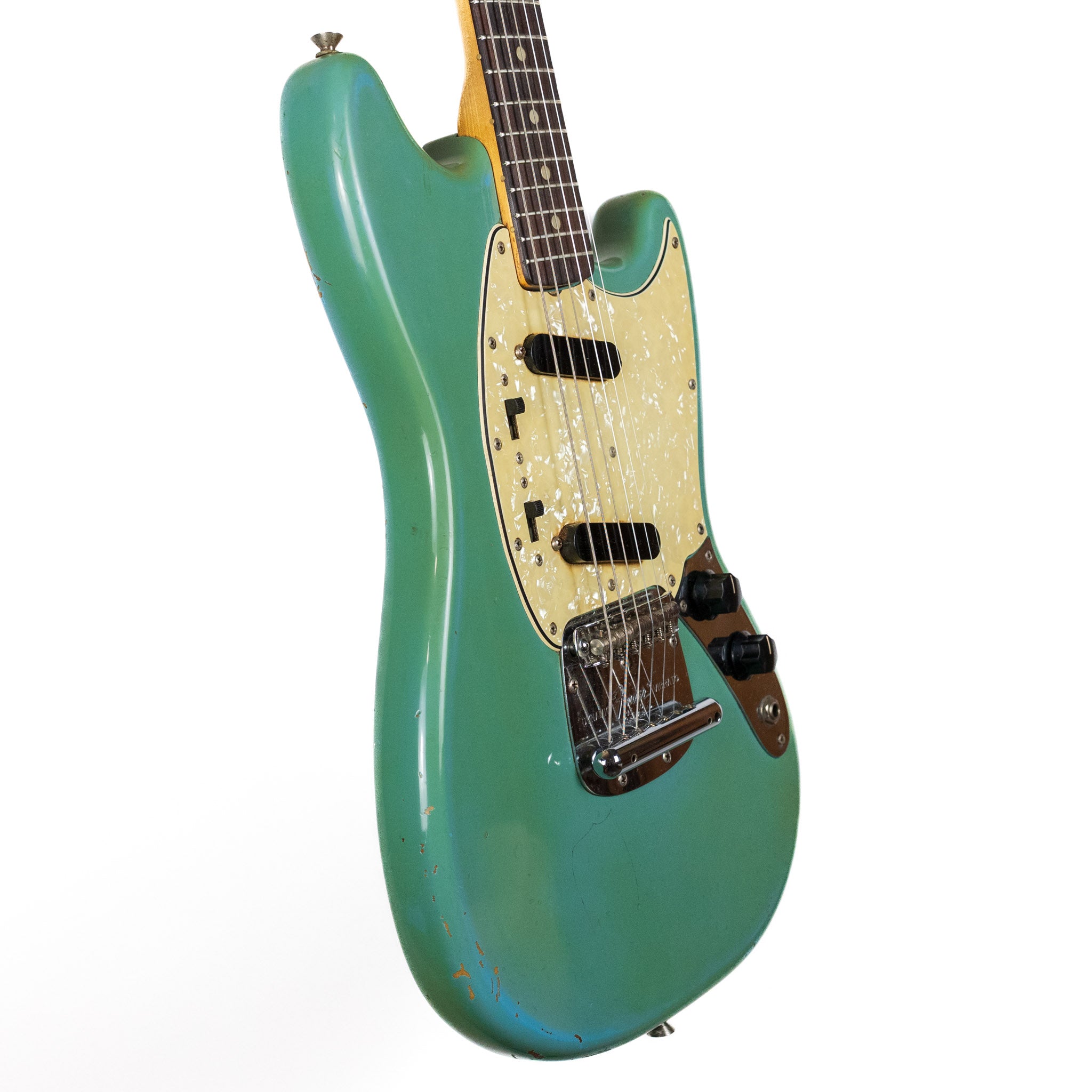 Fender 1967 Mustang, Daphne Blue — Rudy's Music
