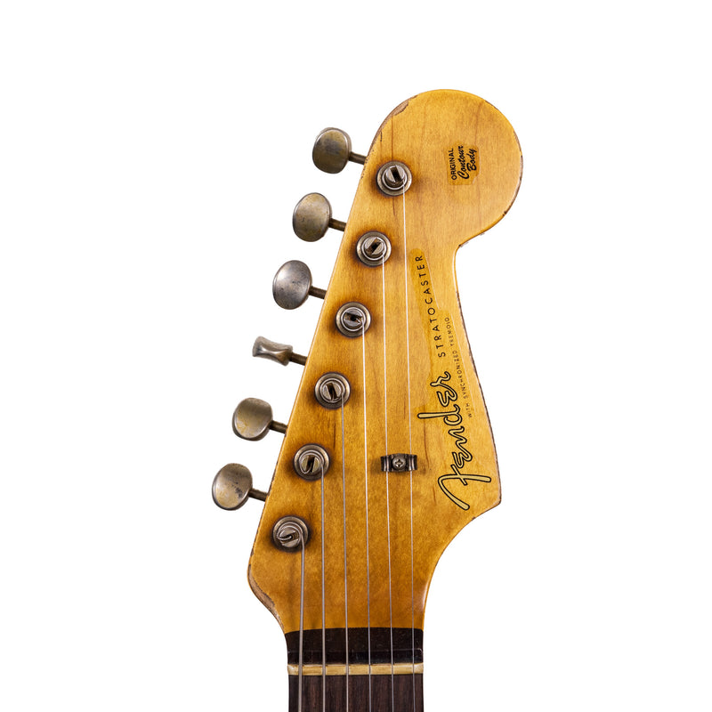Fender Custom Shop 1960 Strat, Super Heavy Relic, Black Over Pink Paisley
