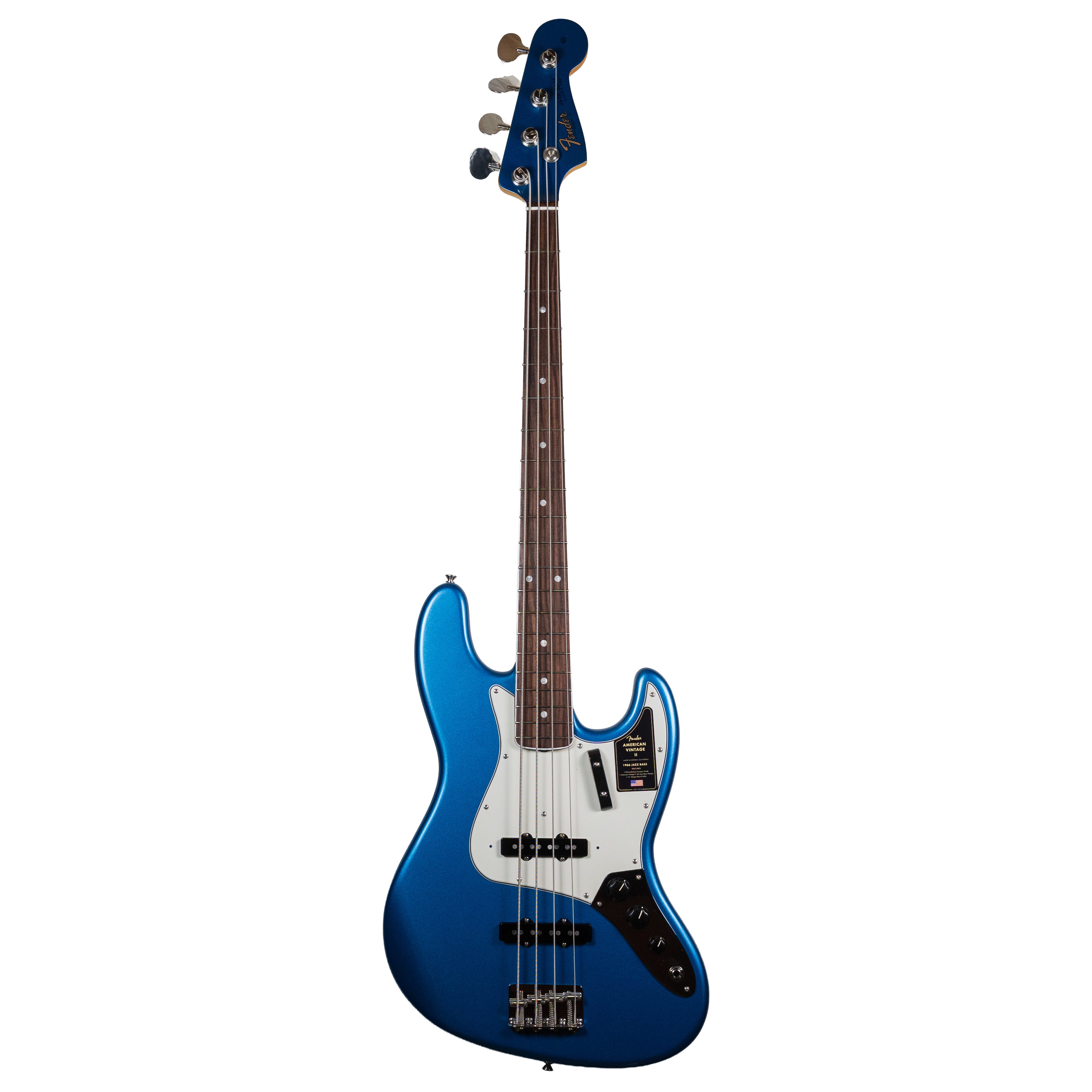 Fender American Vintage II 1966 Jazz Bass, Lake Placid Blue