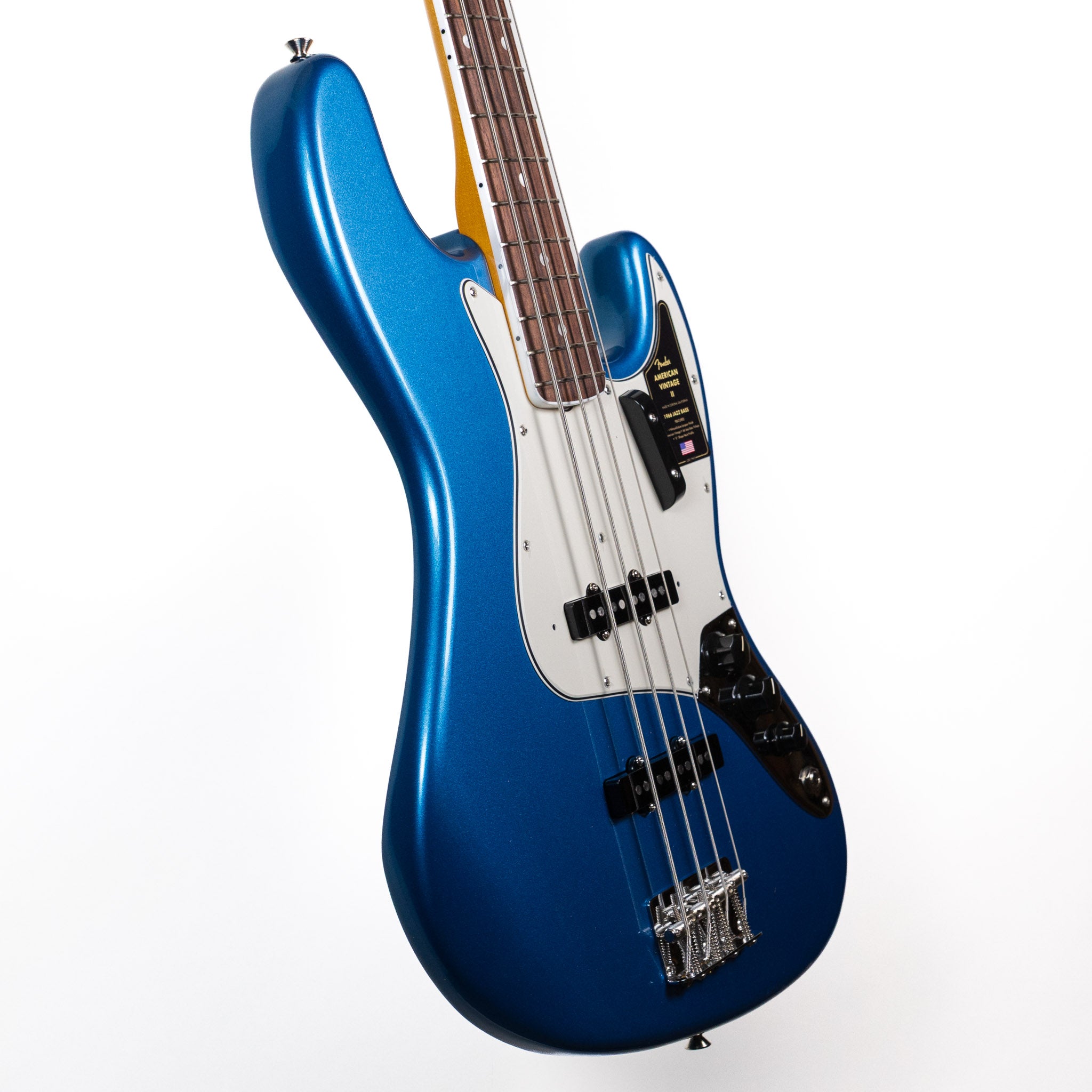 Fender American Vintage II 1966 Jazz Bass, Lake Placid Blue