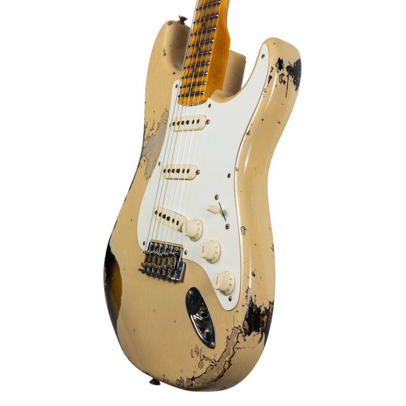 Fender Custom Shop '55 Strat, Heavy Relic Aged Desert Sand over 2 Tone Sunburst