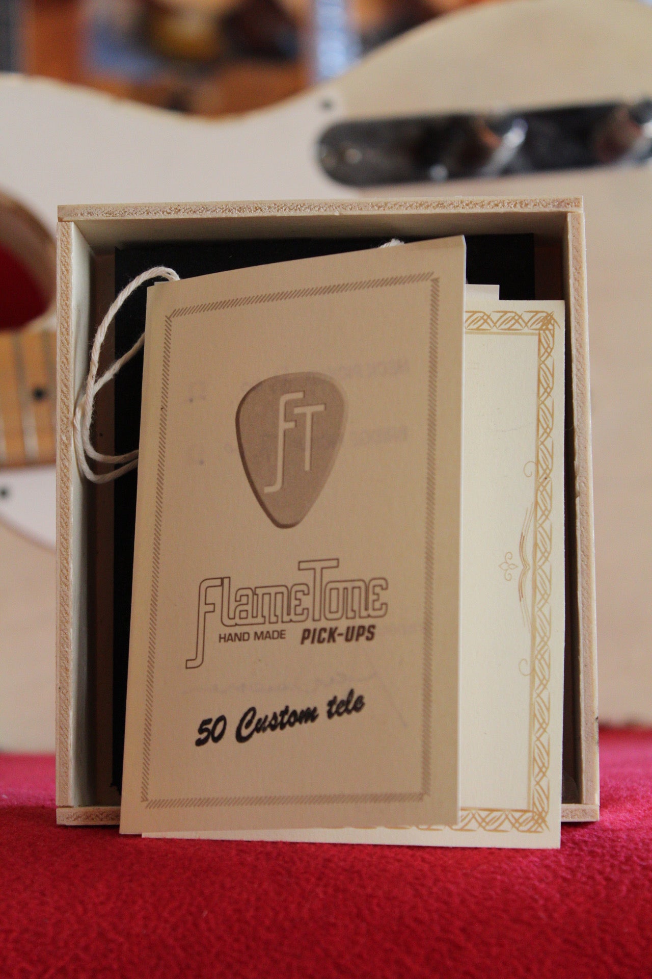 FlameTone '50 Custom Tele Aged Set