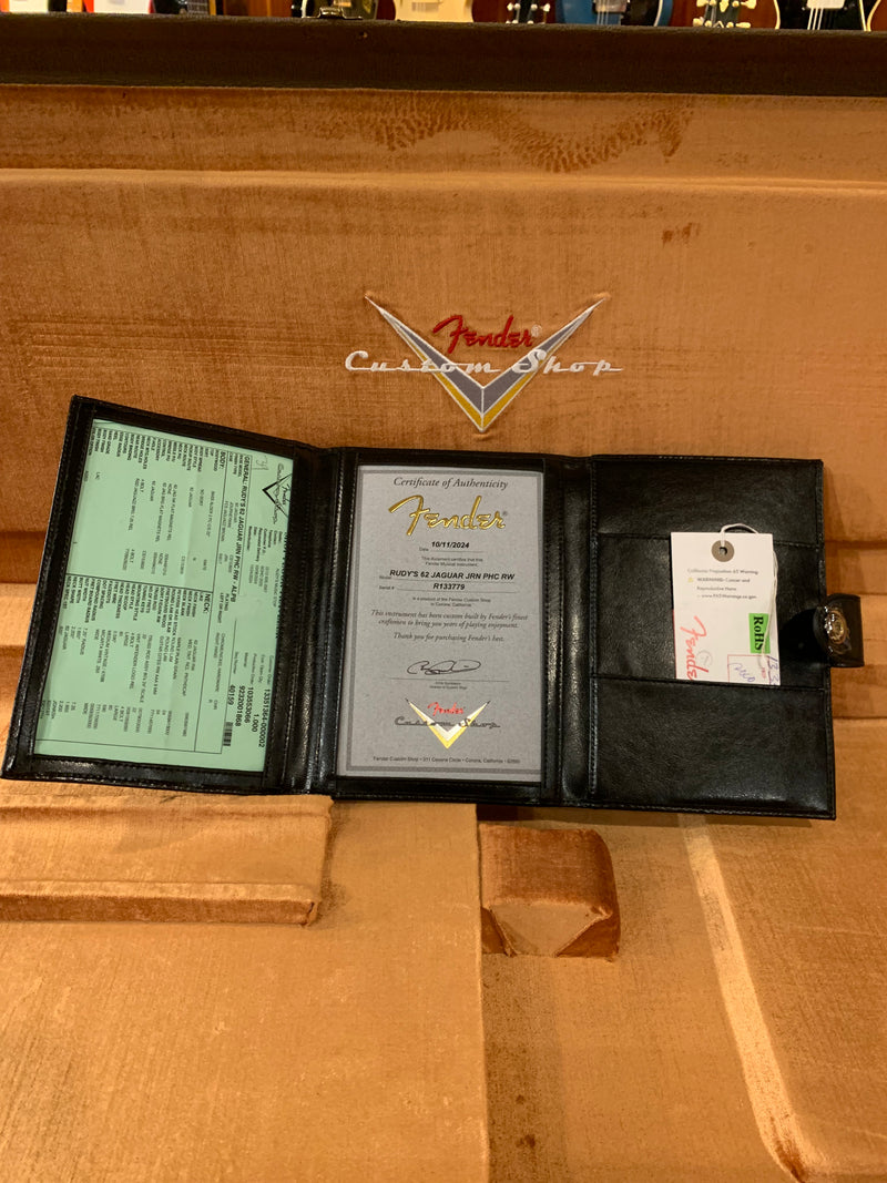 Fender Custom Shop '62 Jaguar Journeyman Relic, Lake Placid Blue