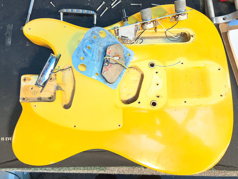 Fender 1970 Tele, Factory Bigsby, Blonde