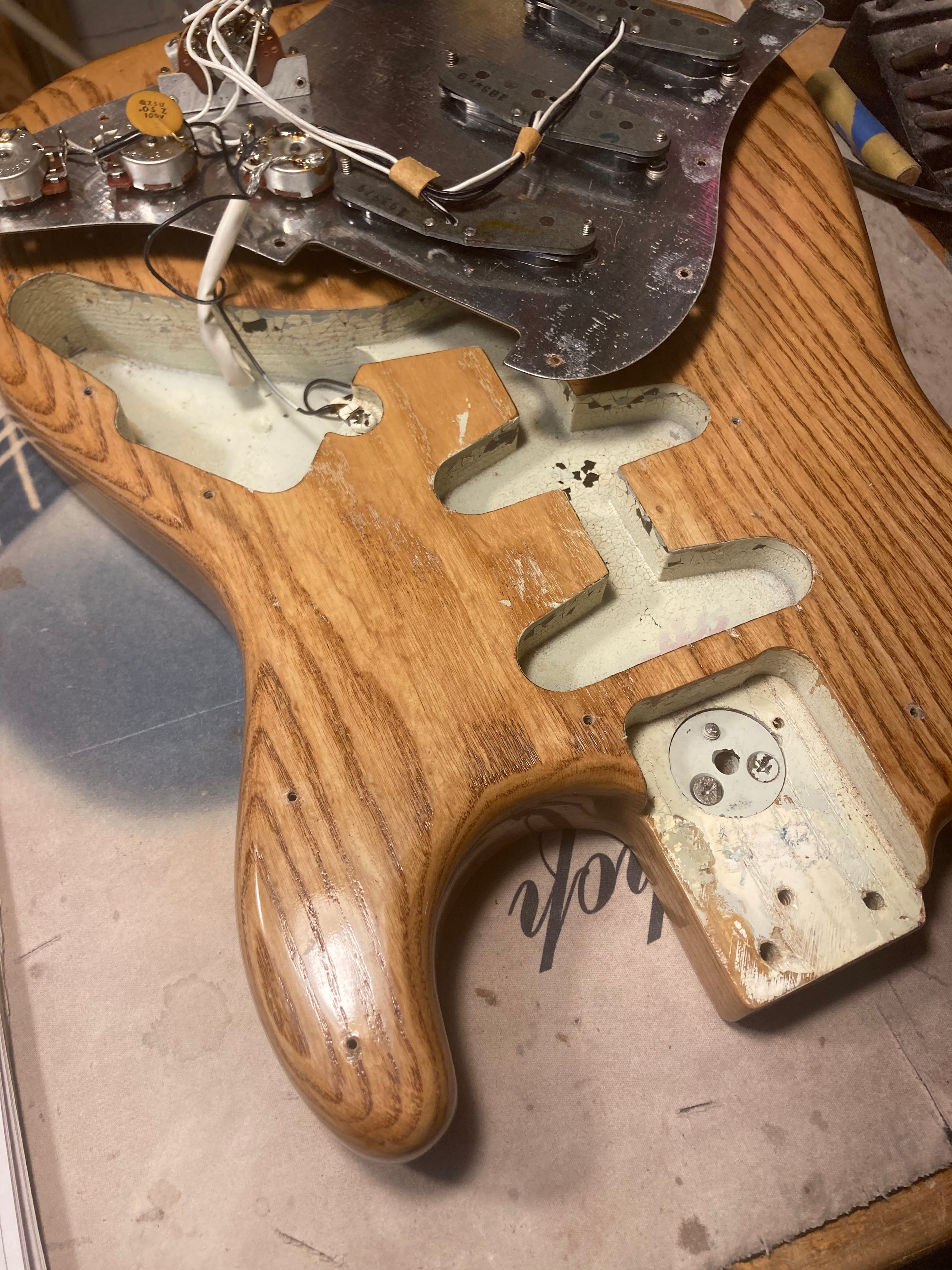 Fender 1979 Strat, Natural Refin