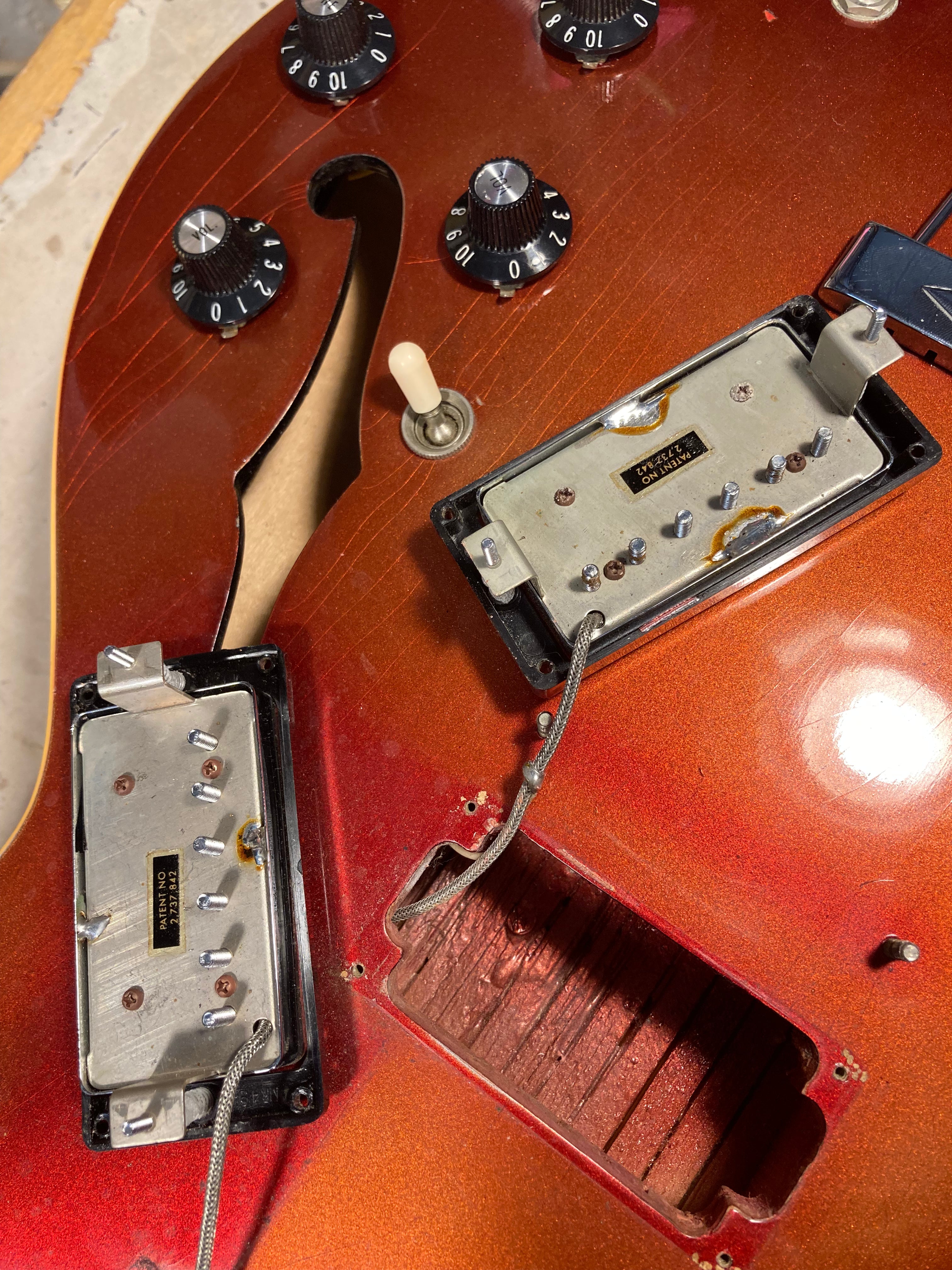 Gibson 1968 ES-335 Sparkling Burgundy