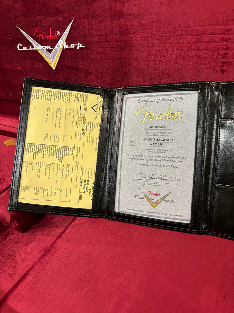 Fender Custom Shop 1962 Jazzmaster, Fiesta Red