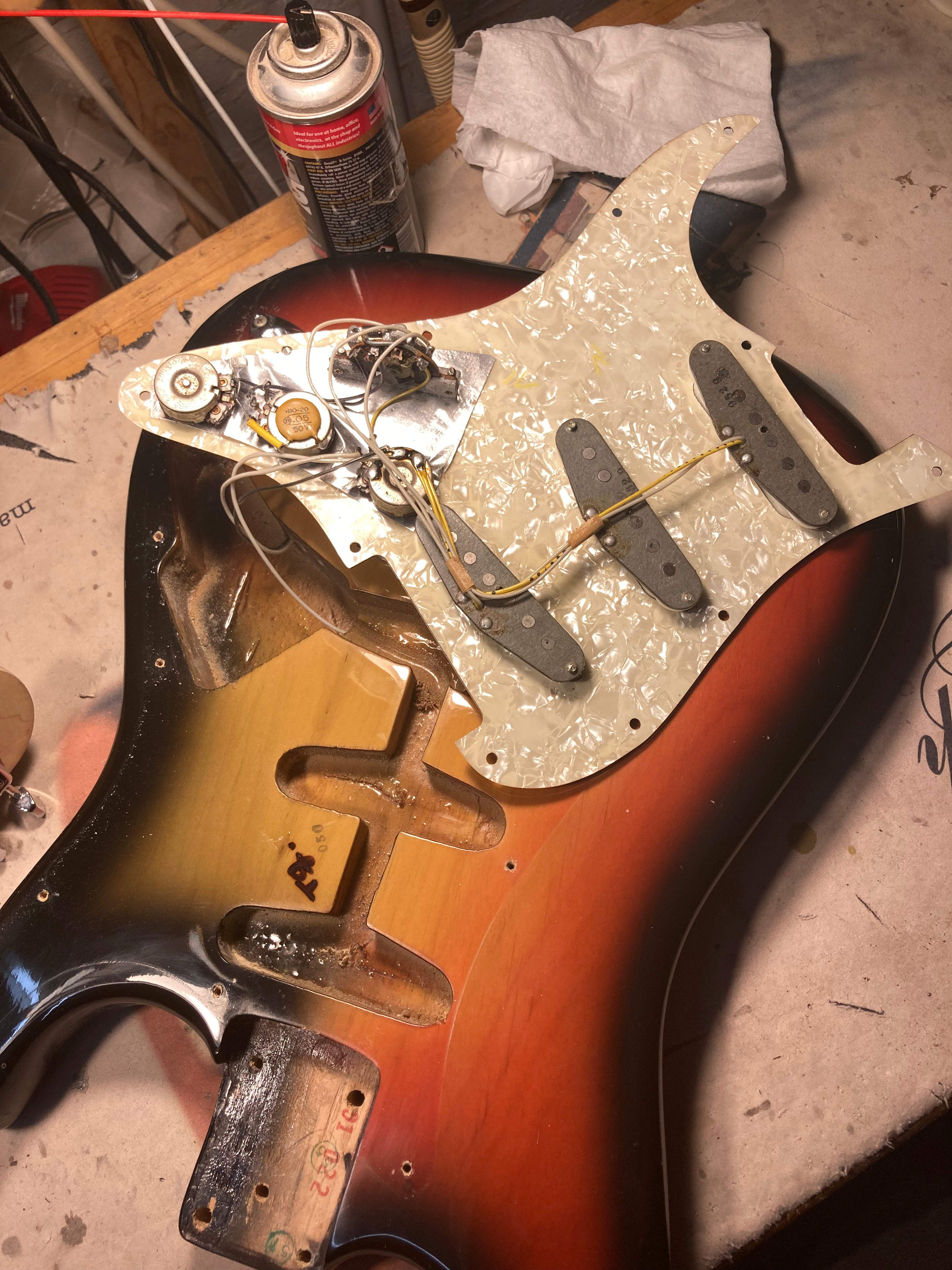 Fender 1969 Strat, Sunburst