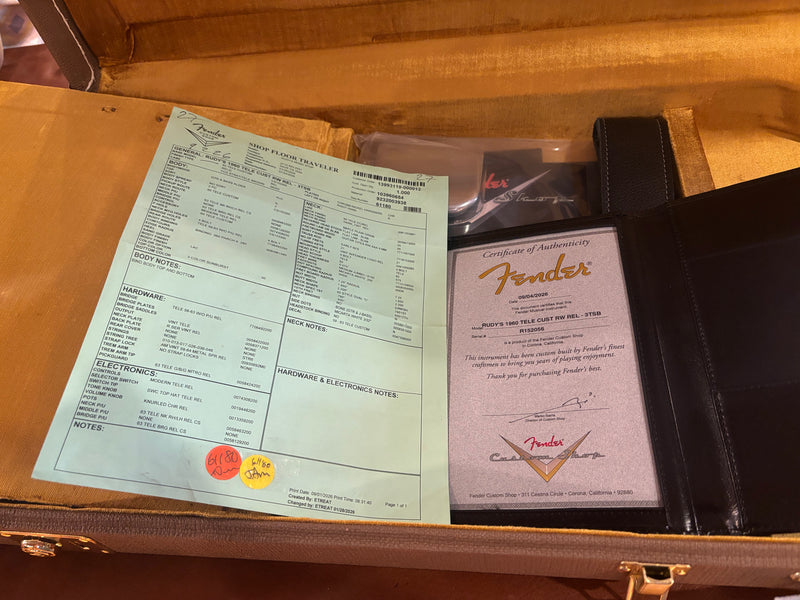 Fender Custom Shop '60 Tele Custom, Relic Sunburst