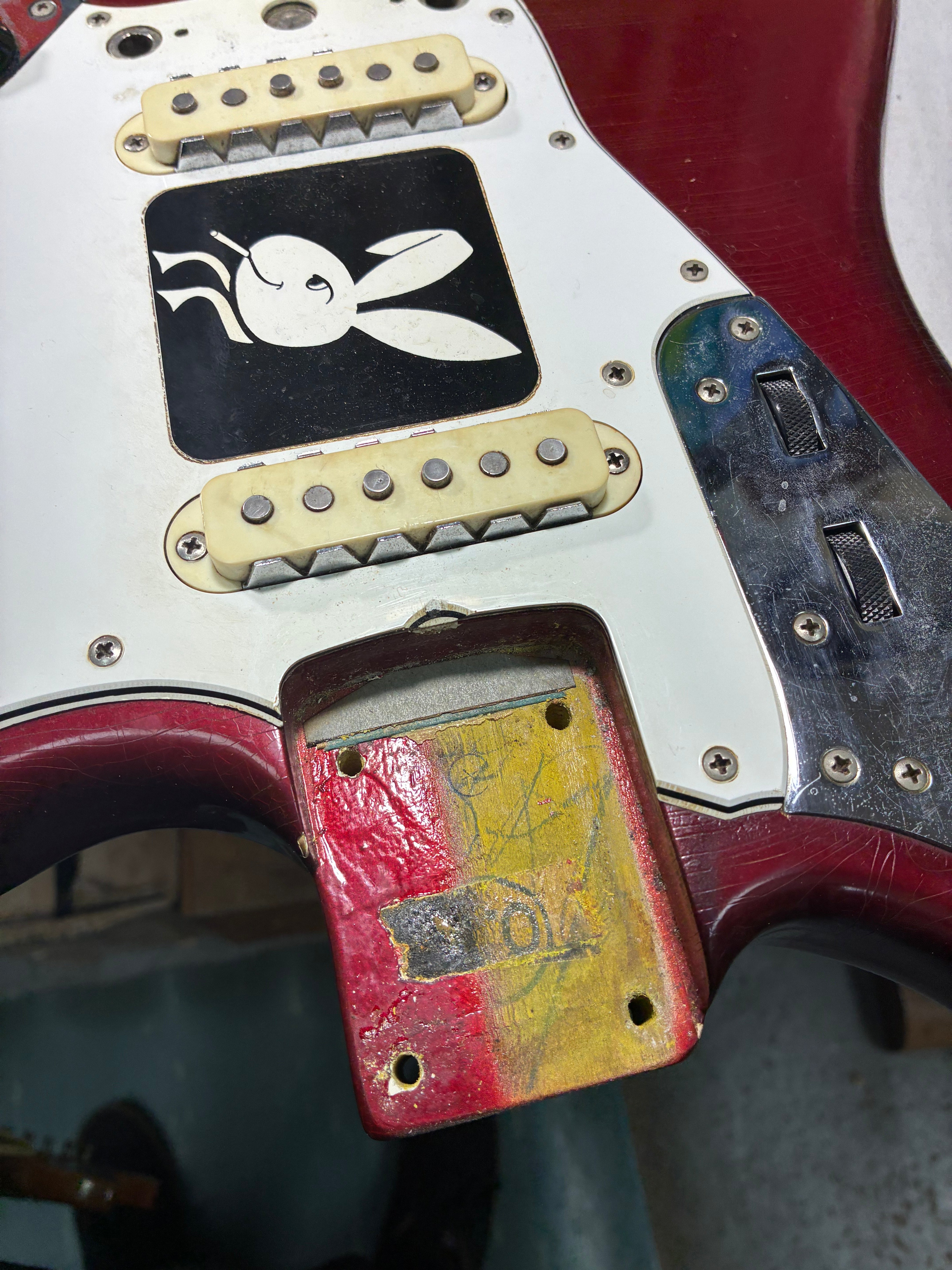 Fender 1966 Jaguar, Candy Apple Red