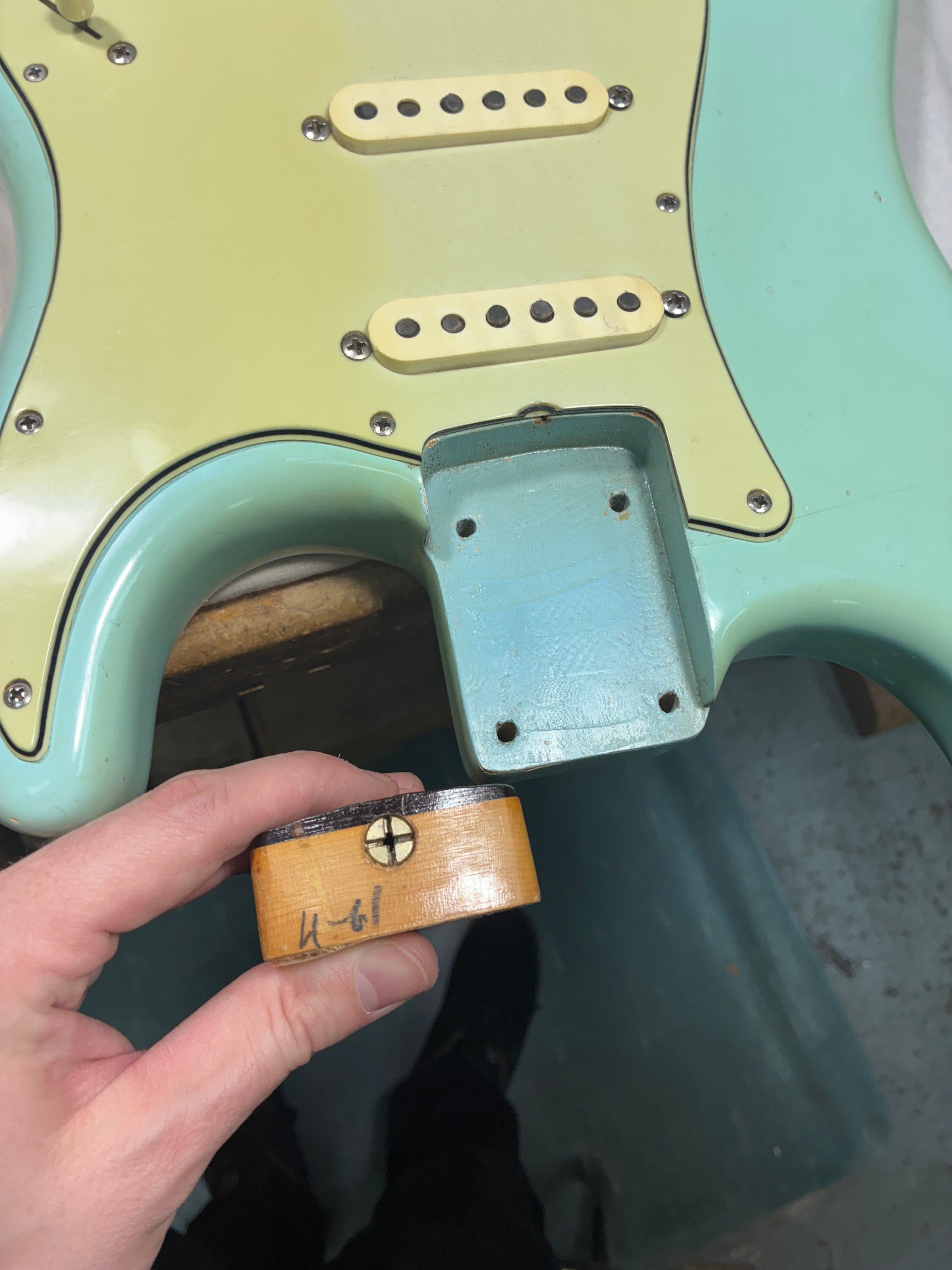 Fender 1961 Strat, Sonic Blue
