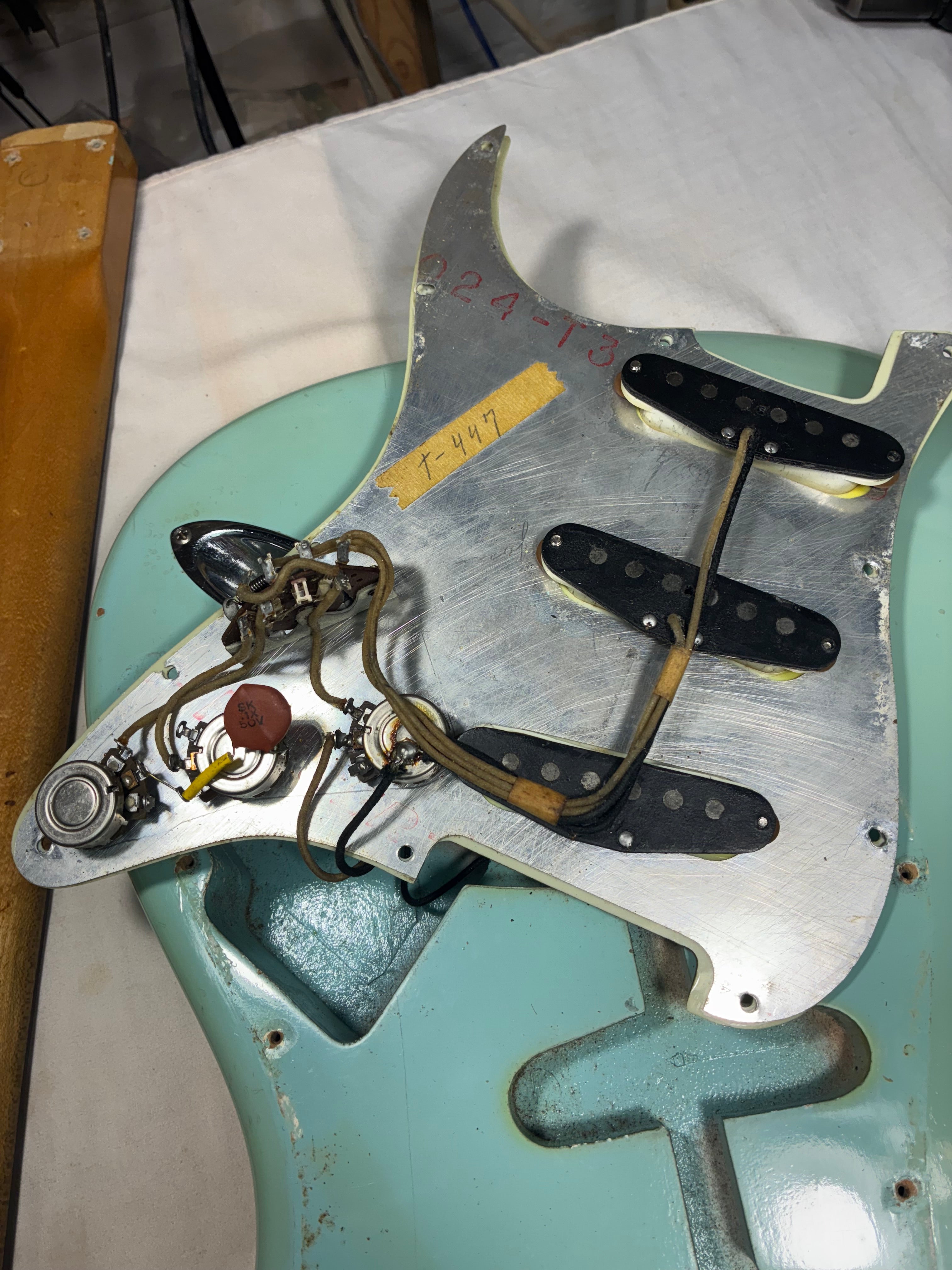 Fender 1961 Strat, Sonic Blue