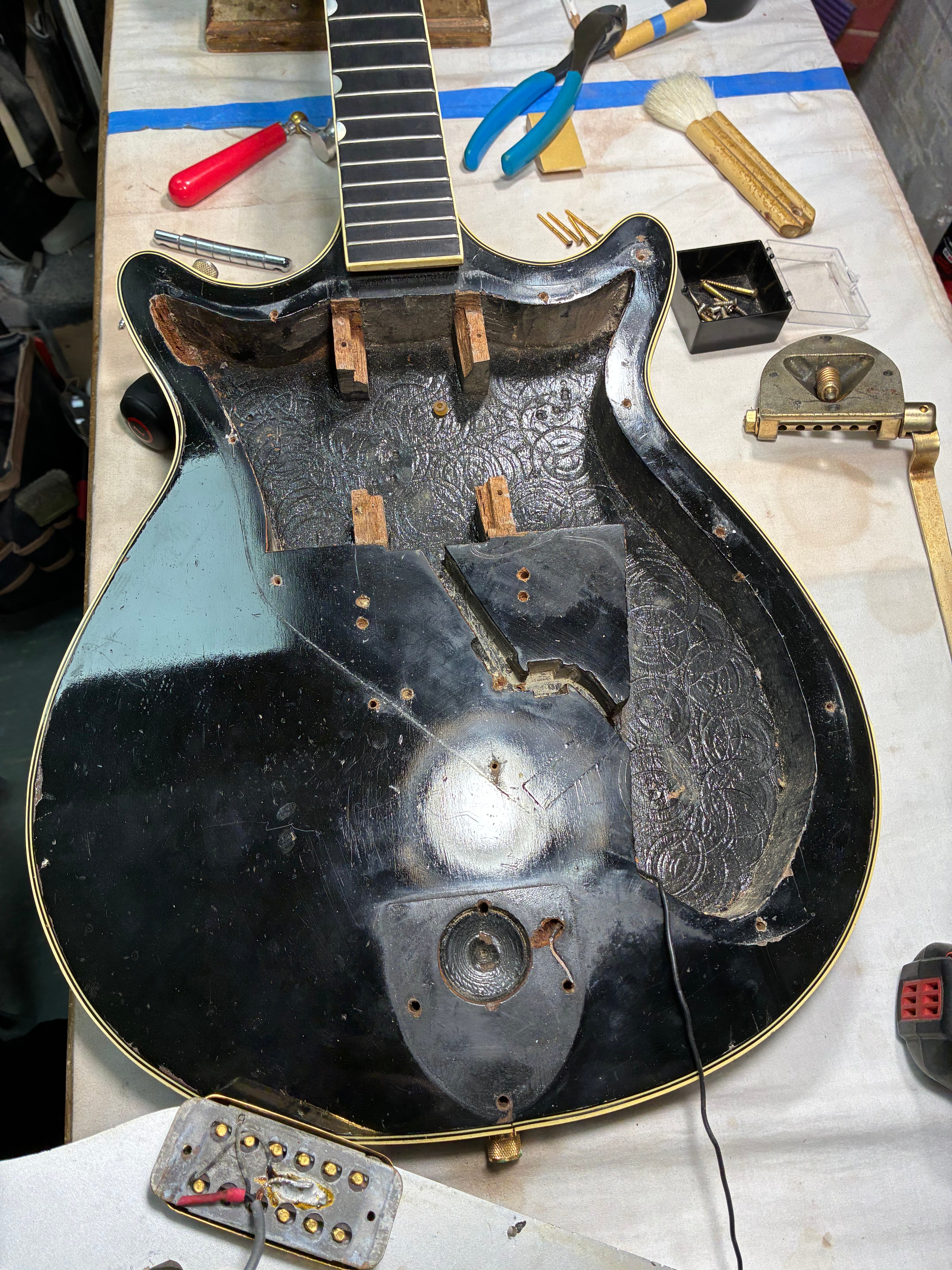 Gretsch Duo-Jet Prototype 1962, Black (Jon Gordon Collection)