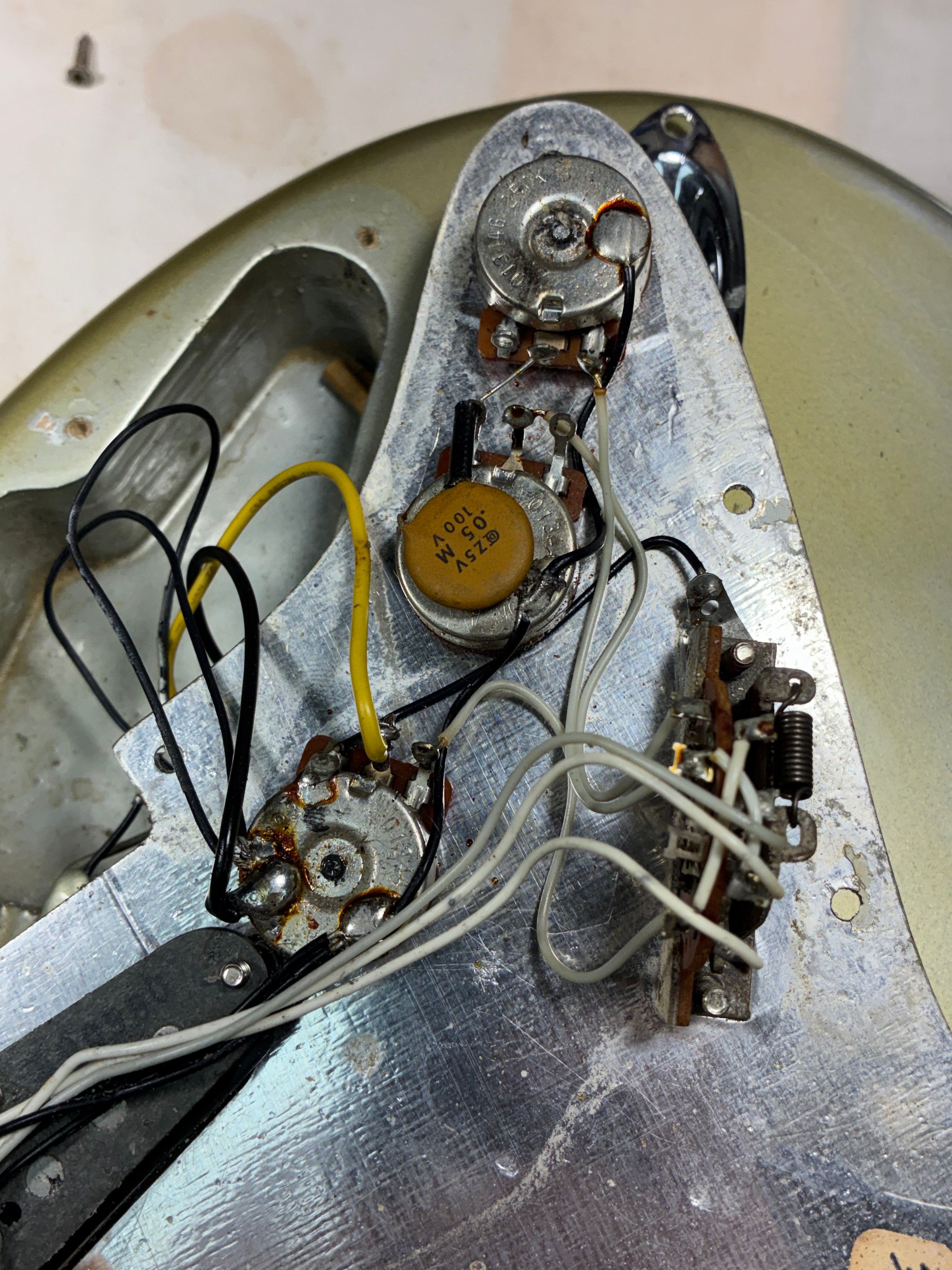 Fender 1979 Strat, 25th Anniversary Porsche Silver