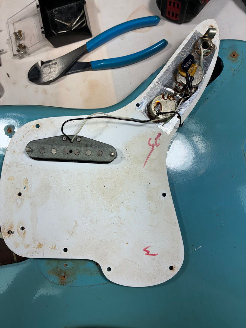 Fender 1973 MusicMaster Bass, Blue