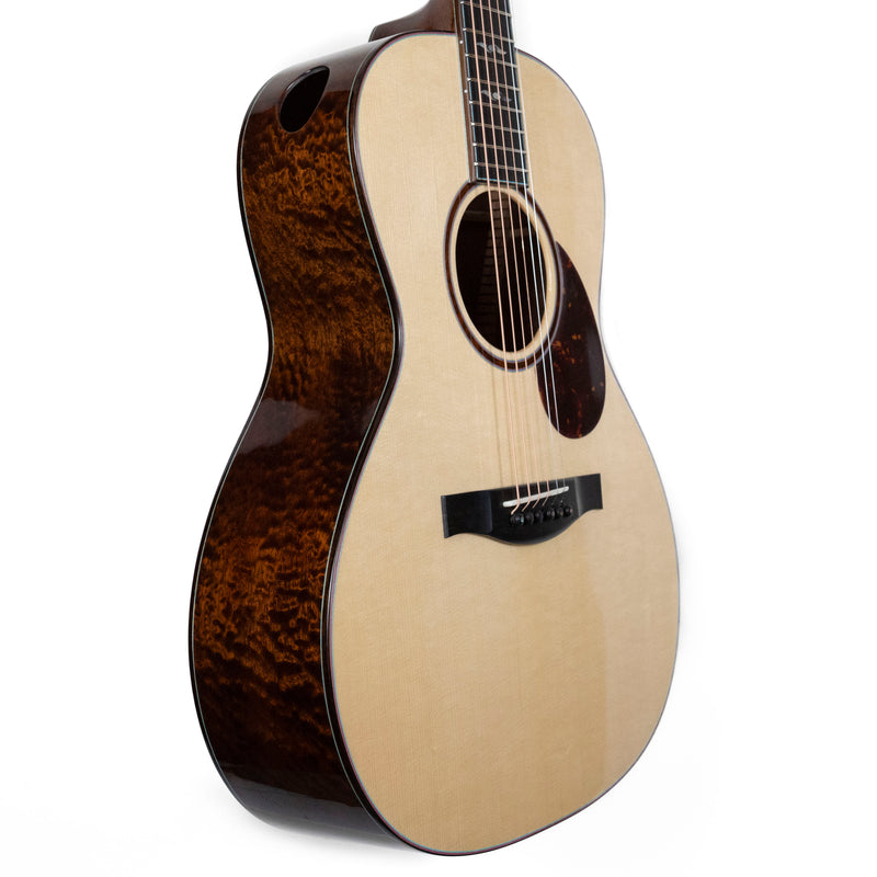 Eastman L-OOSS-QS European Spruce, Quilted Sapele