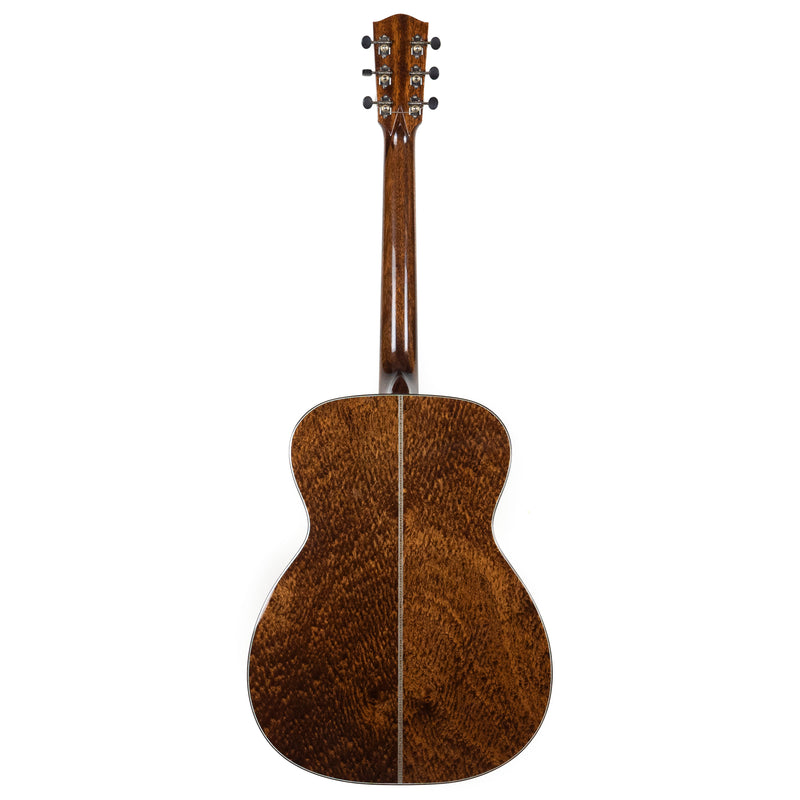 Eastman L-OM-QS European Spruce, Quilted Sapele