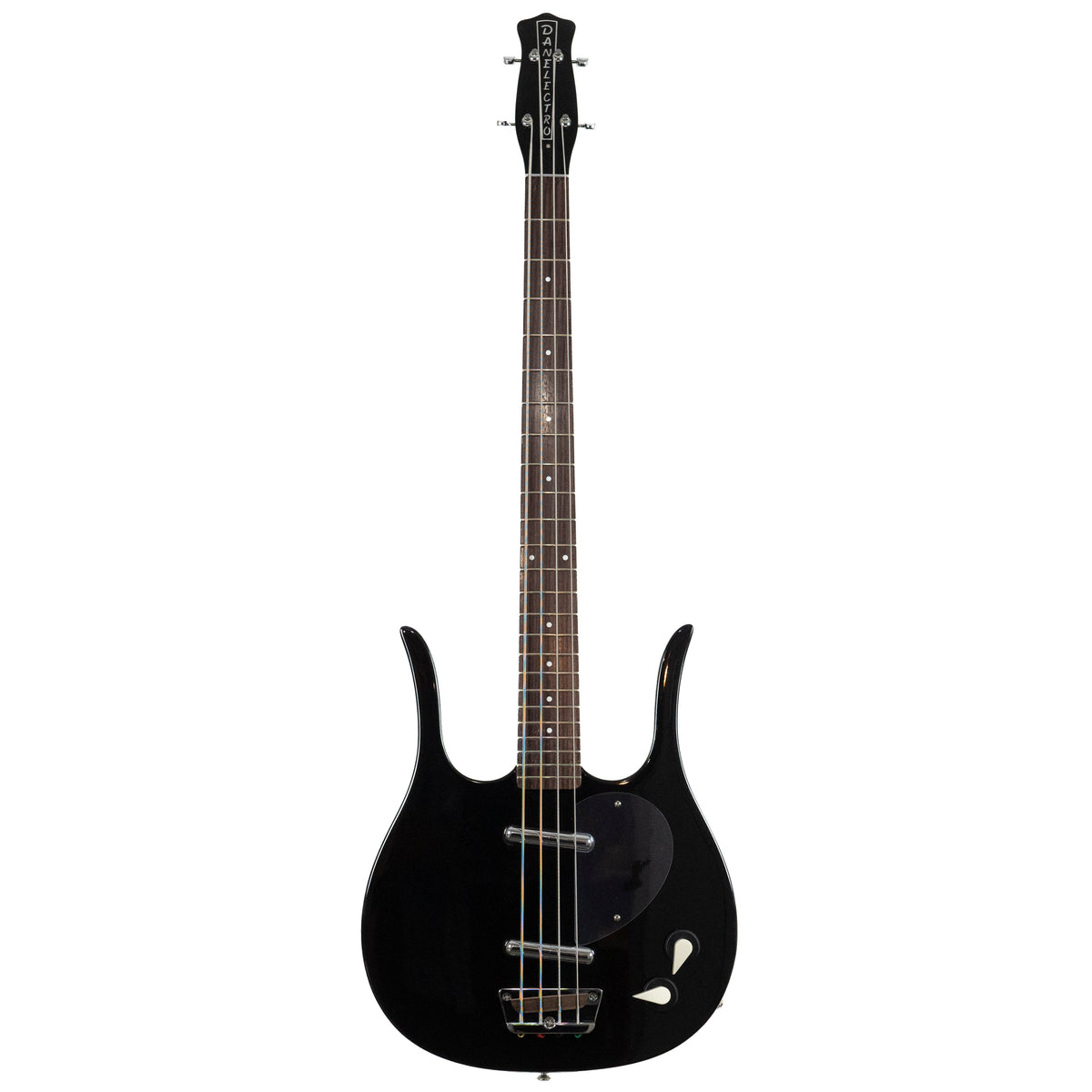Danelectro エレキベース ブラック Danelectro ダンエレクトロ LONGHORN BASS BLK エレキベース(ボディー