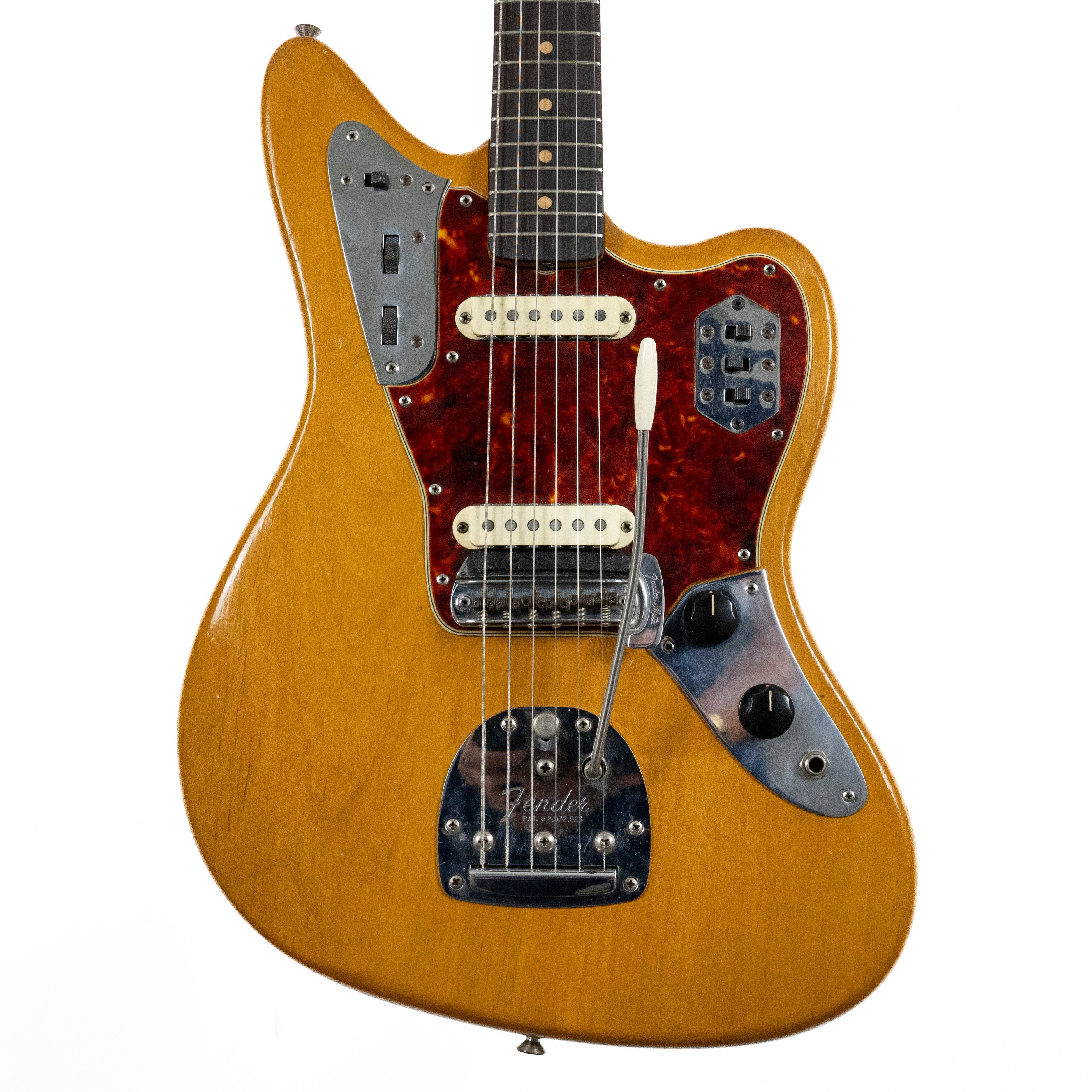 Fender 1962 Jaguar Refinished Natural (Slab Board)