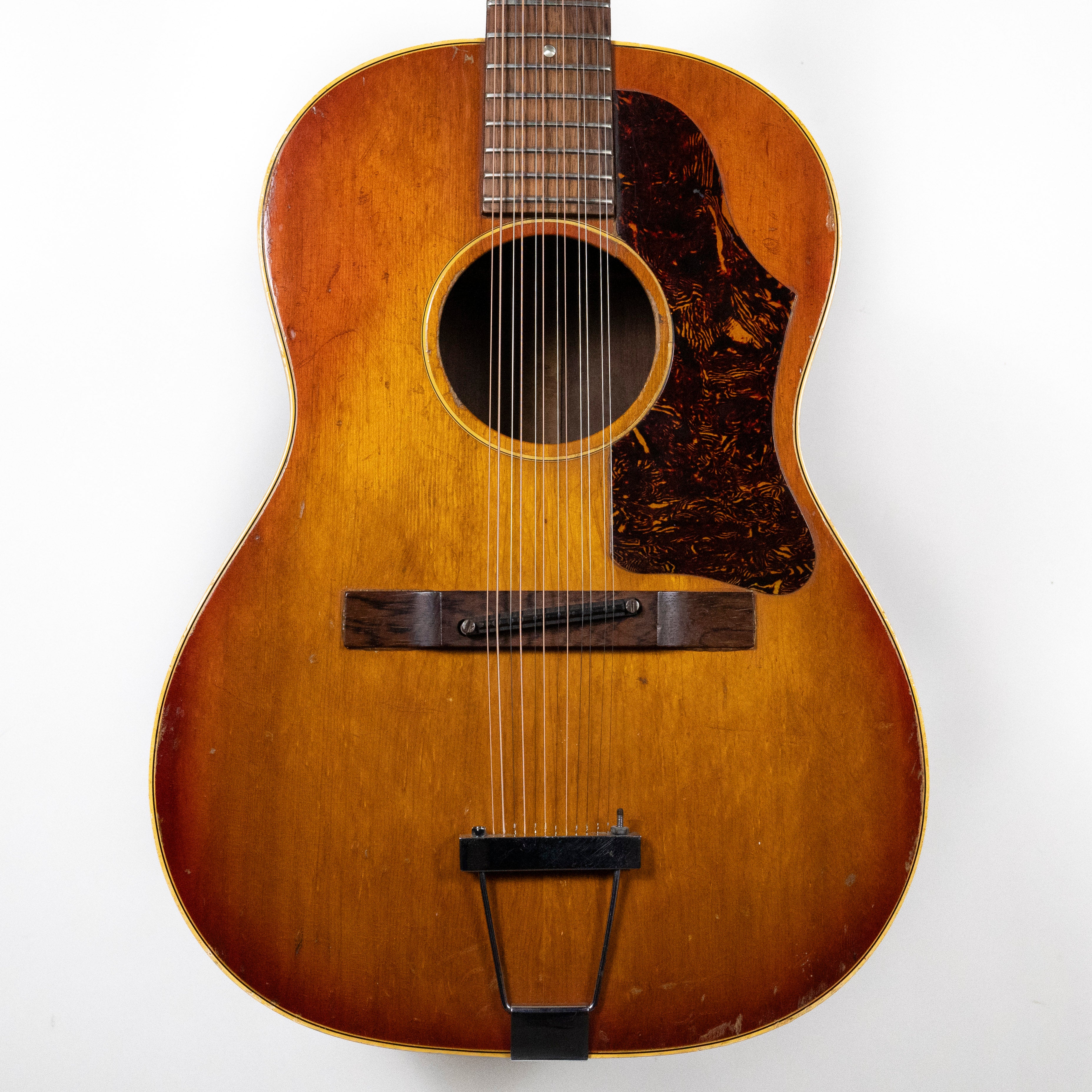 Gibson 1967 B-25-12, Cherry Sunburst — Rudy's Music