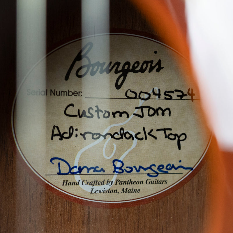 Bourgeois 2008 Custom JOM Sunburst