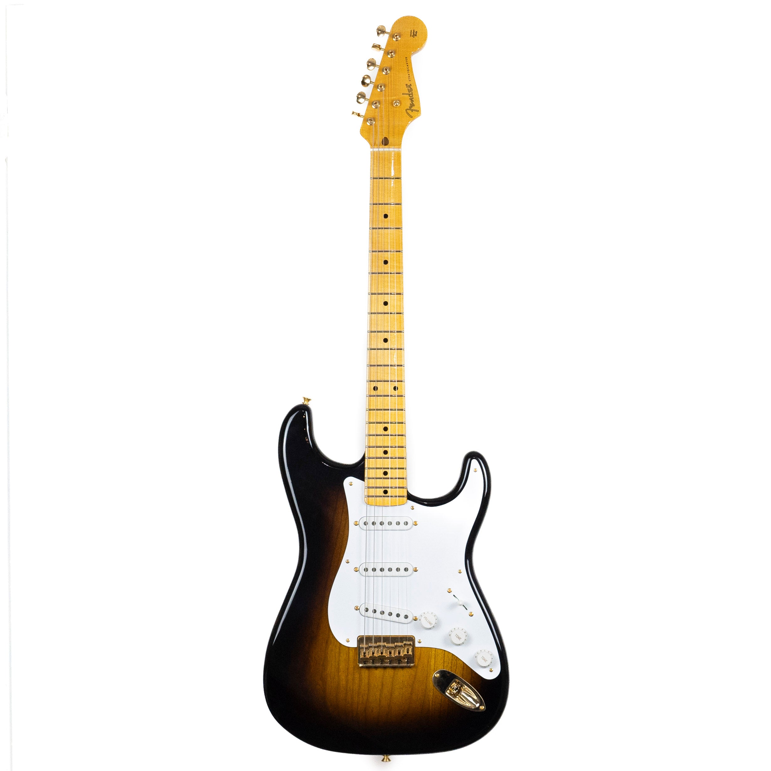 Limited Edition '54 Hardtail Strat - DLX Closet Classic with Gold Hardware, Wide-Fade 2-Color Sunburst