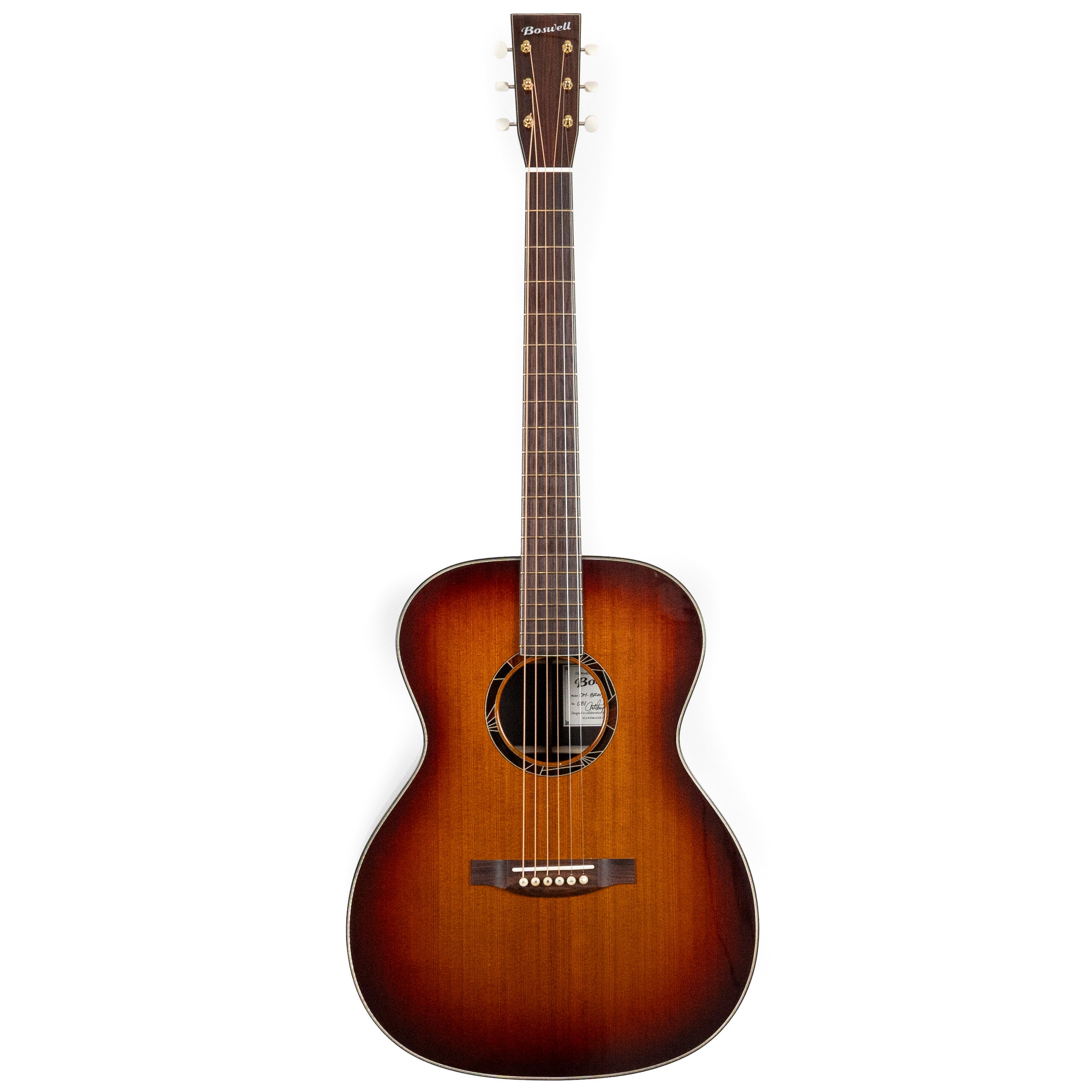 Boswell 2022 OM Brazilian Rosewood, Tunnel 13 Redwood top, Limited Edition