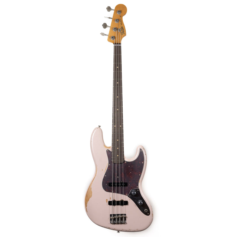 Fender Flea Jazz Bass Roadworn Shell Pink