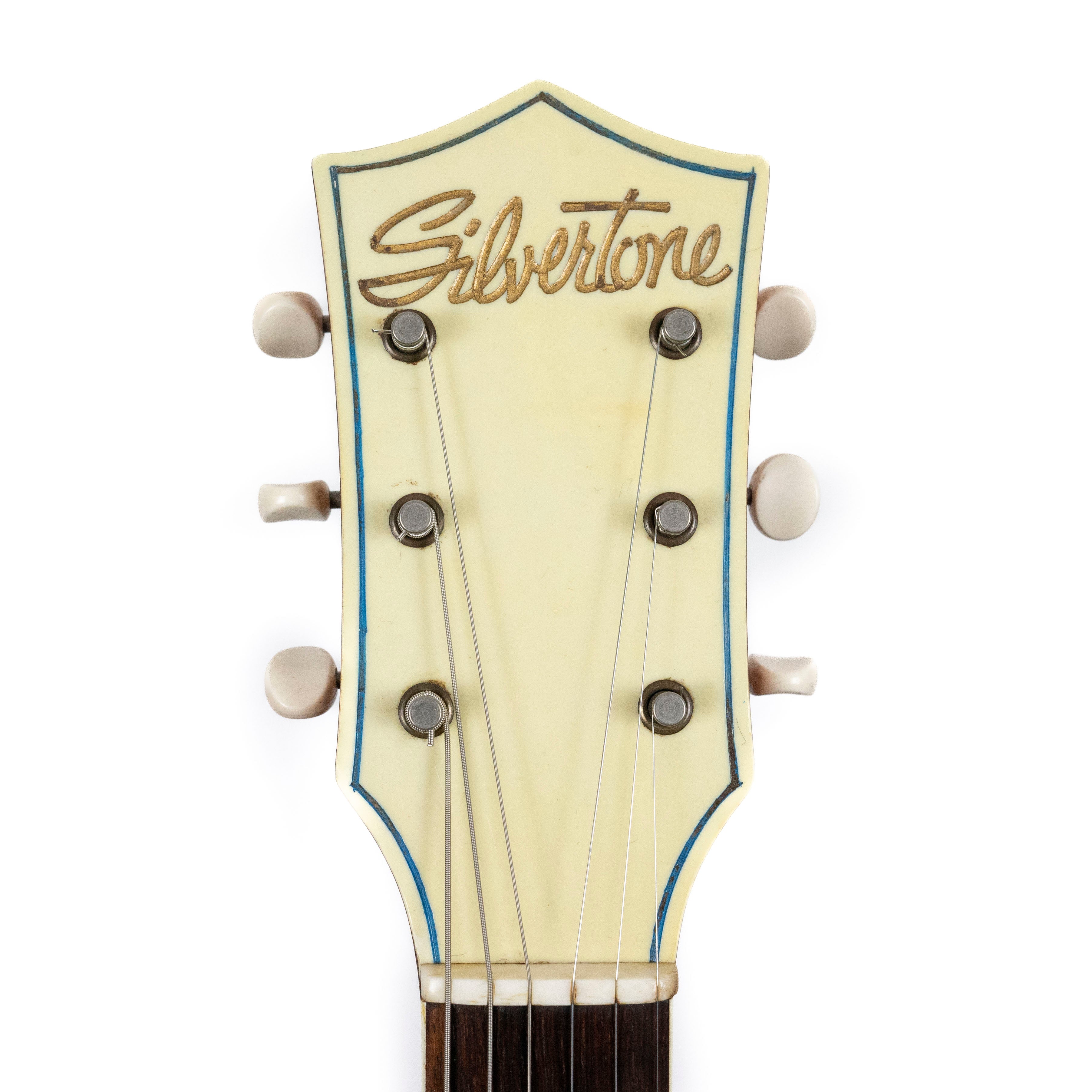 Silvertone Mid '50s Thin Twin Model 1381 Sunburst — Rudy's Music