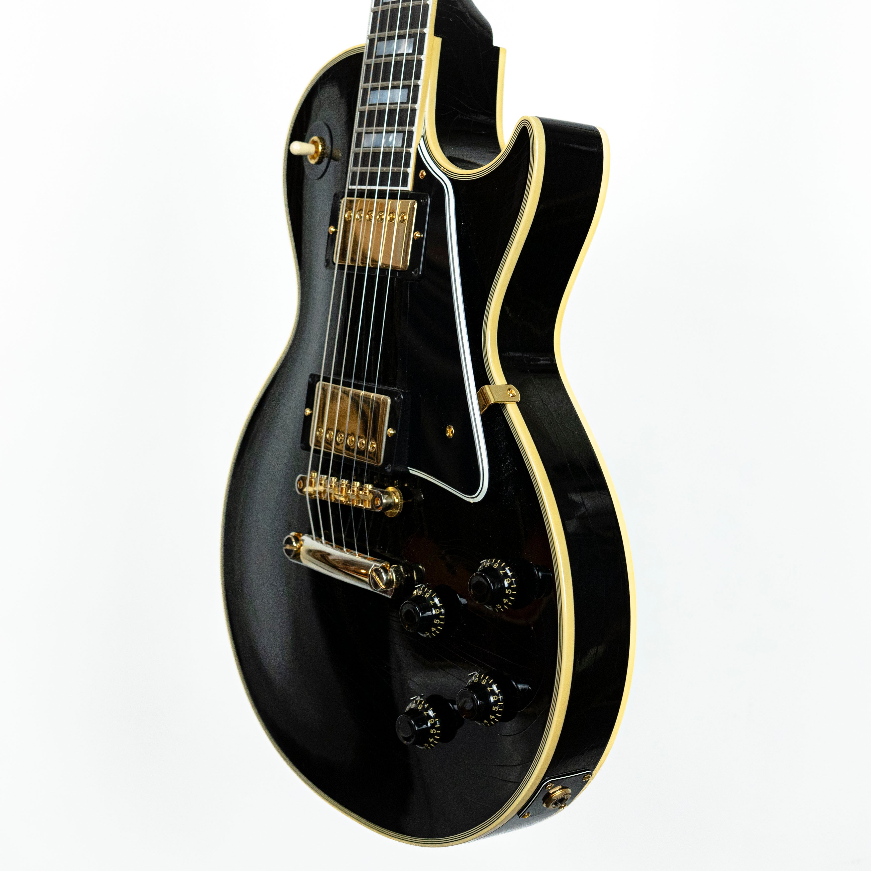Gibson 2022 CS Murphy Lab Les Paul Custom R7 Ebony