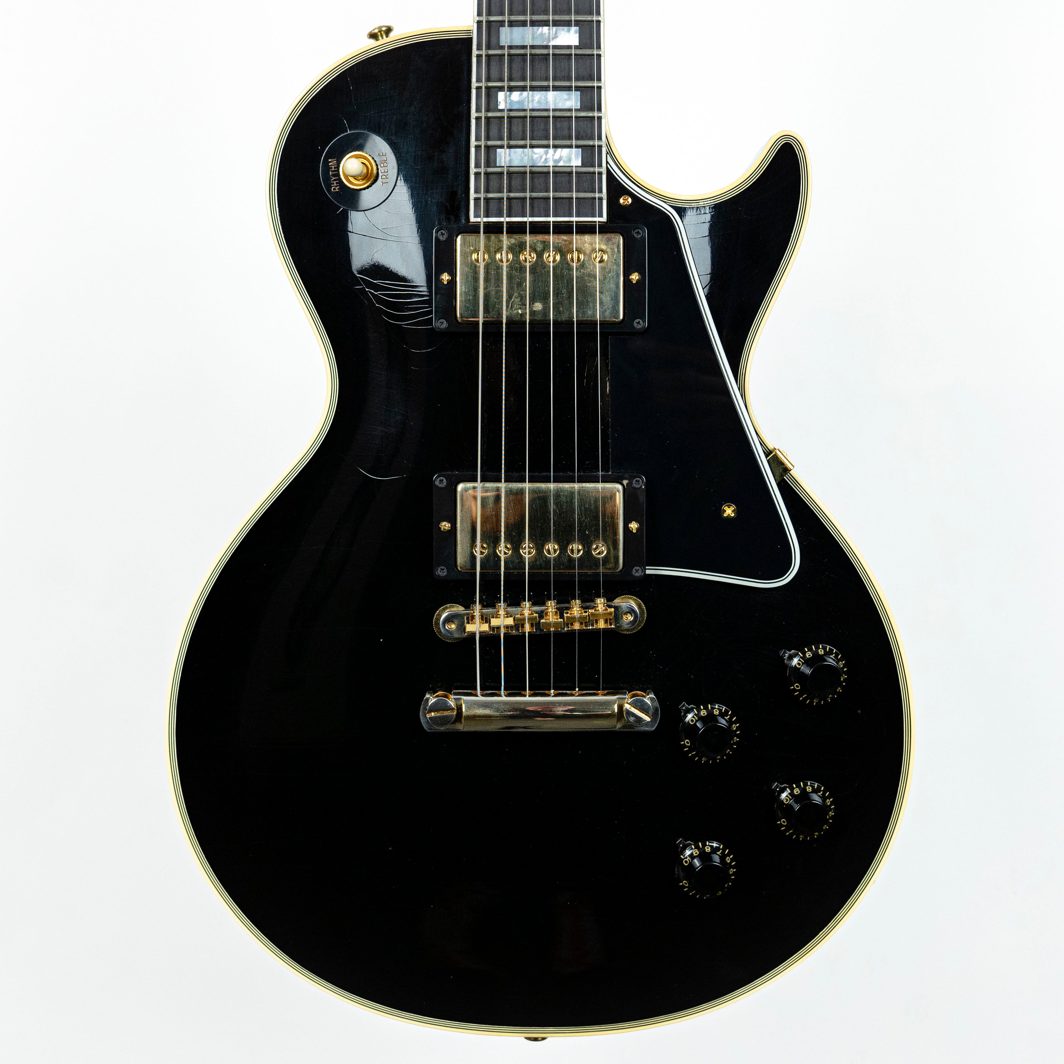 Gibson 2022 CS Murphy Lab Les Paul Custom R7 Ebony