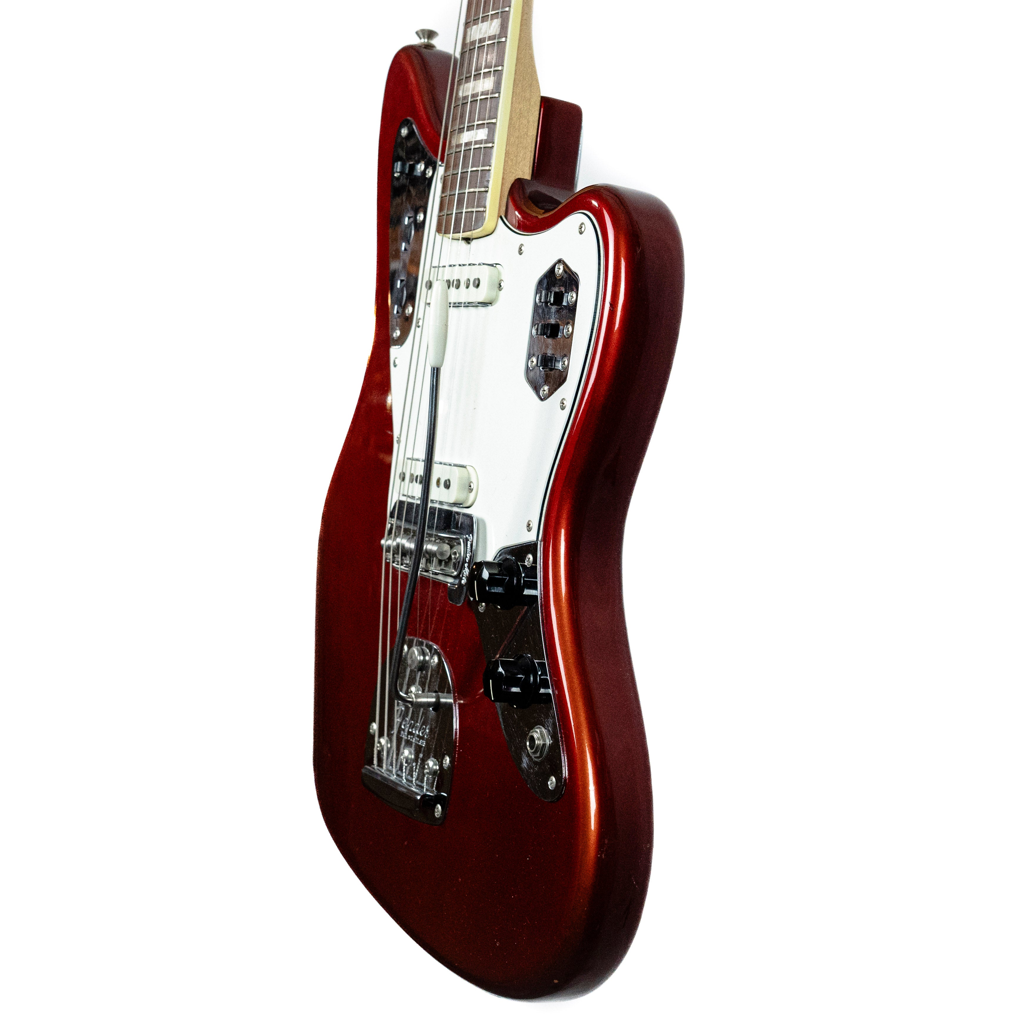 Fender 1969 Jaguar Candy Apple Red (Matching Headstock) — Rudy's Music