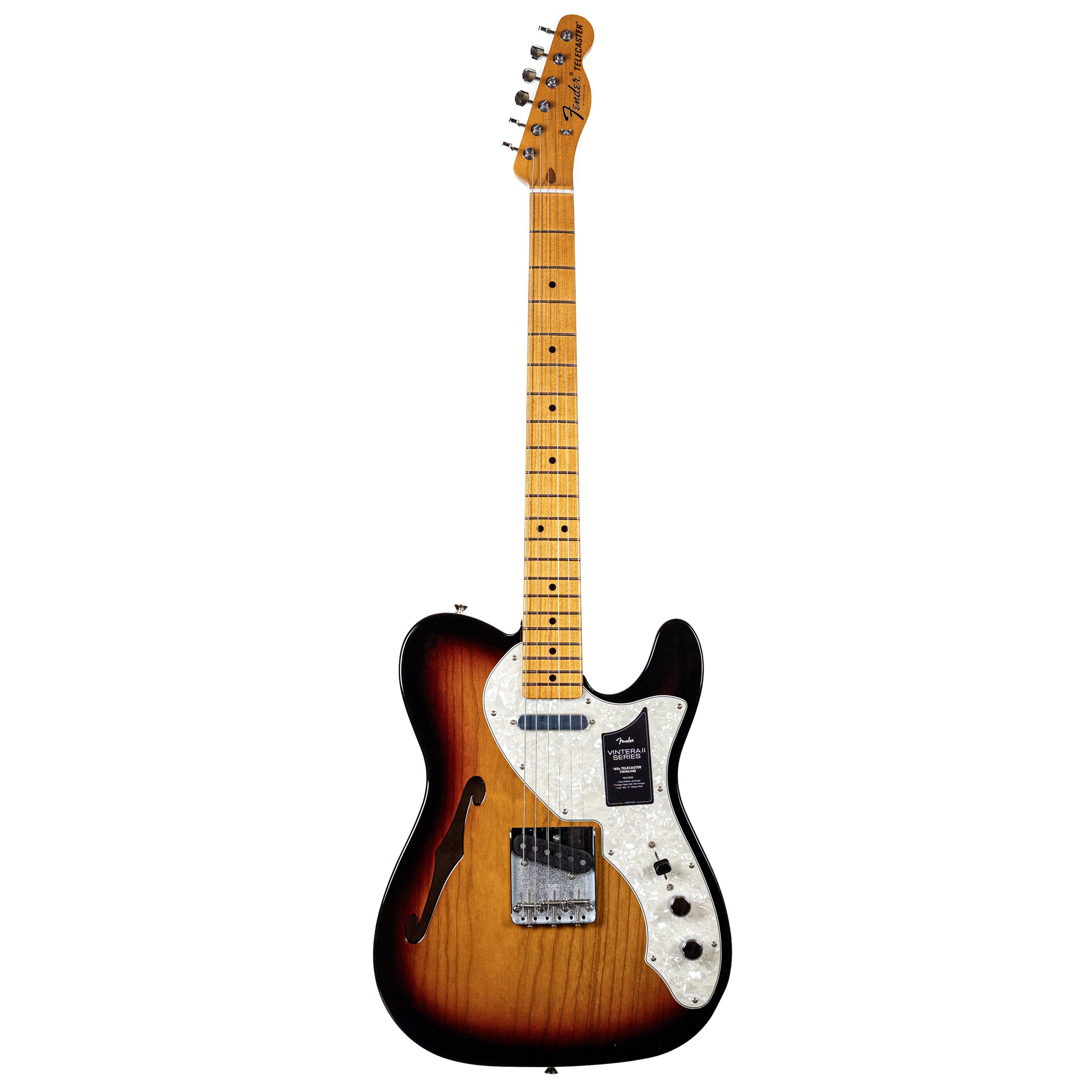 Fender Vintera II '60s Telecaster Thinline 3-Color Sunburst