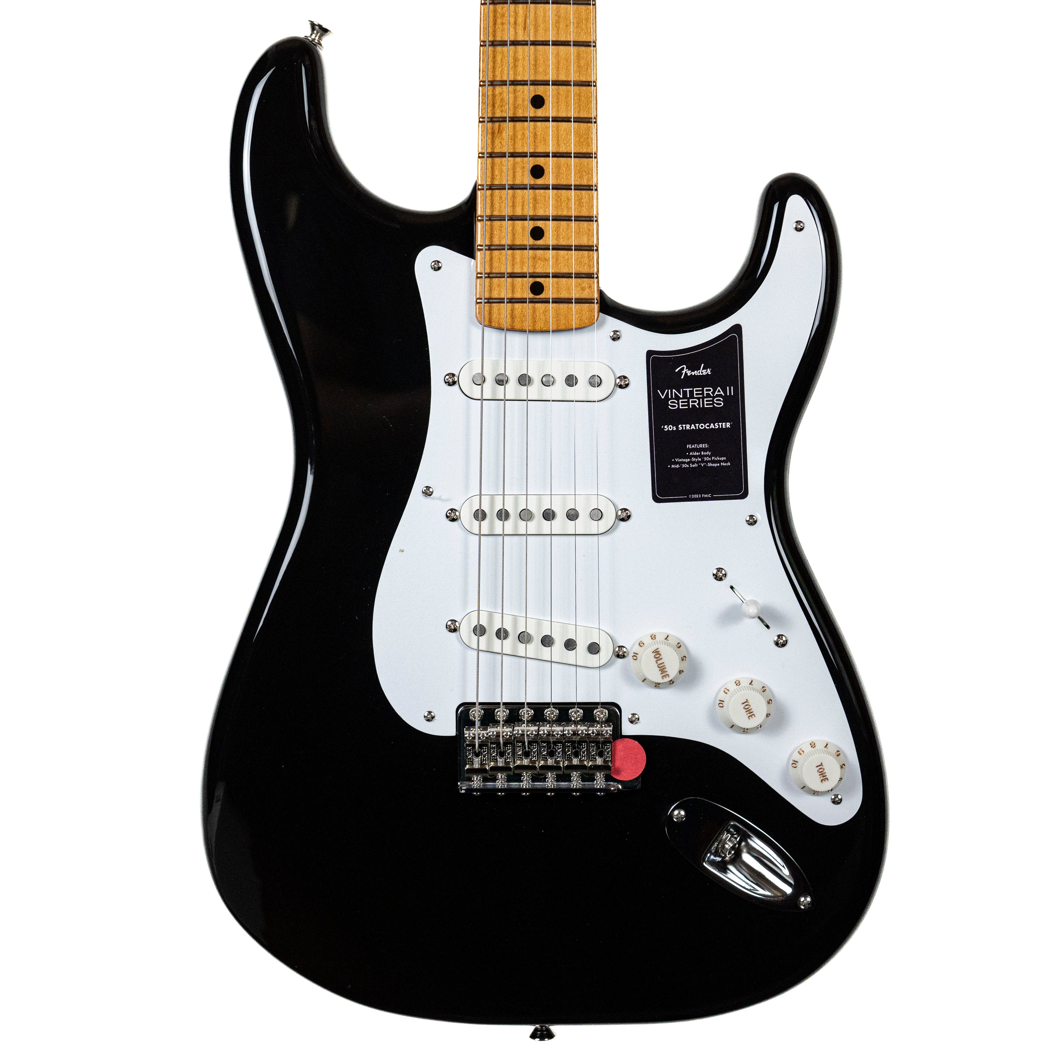 Fender Vintera II '50s Stratocaster Black — Rudy's Music