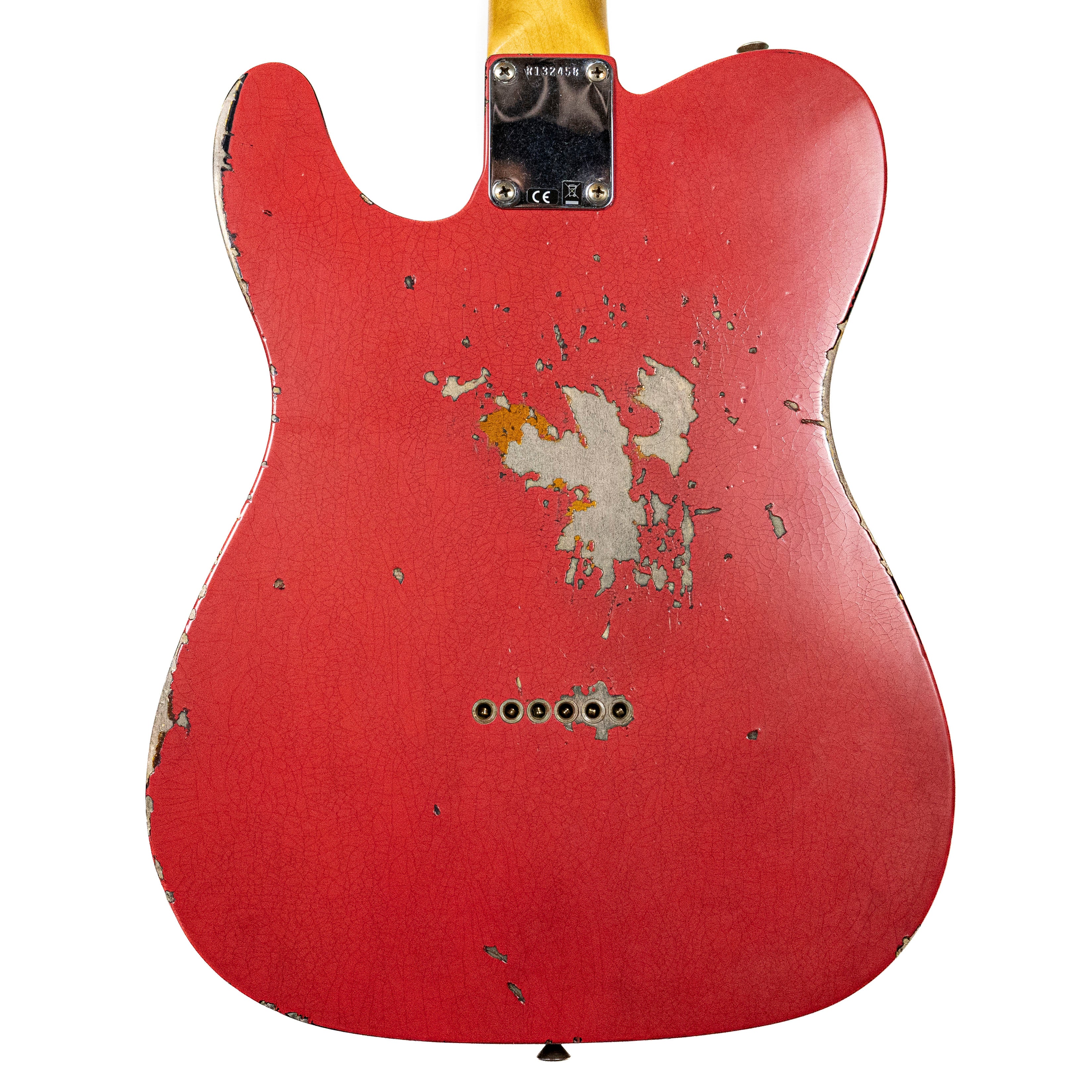 Fender Custom Shop 1959 Tele Fiesta Red Over Sunburst — Rudy's Music