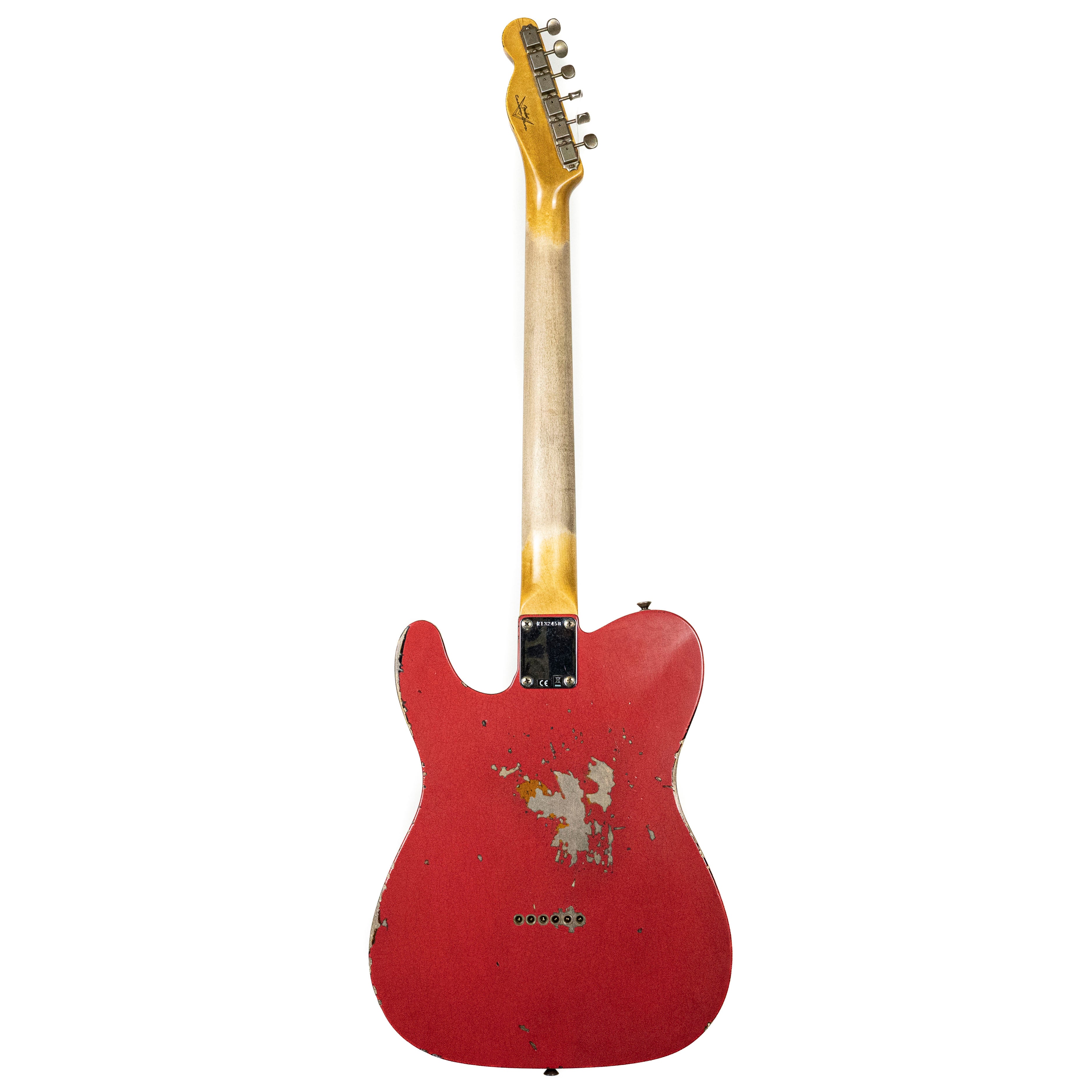 Fender Custom Shop 1959 Tele Fiesta Red Over Sunburst — Rudy's Music